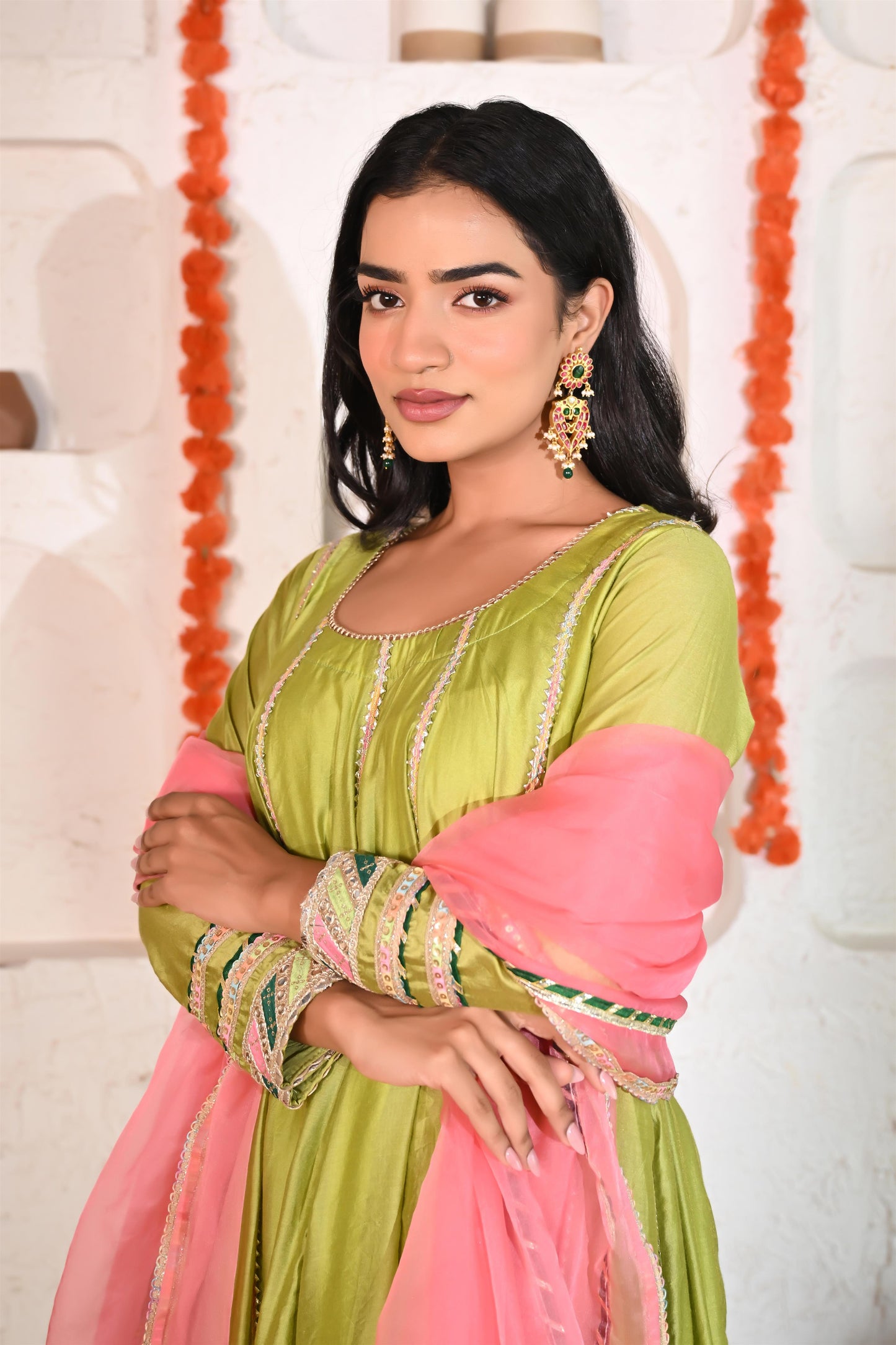 Nitara chanderi suit set