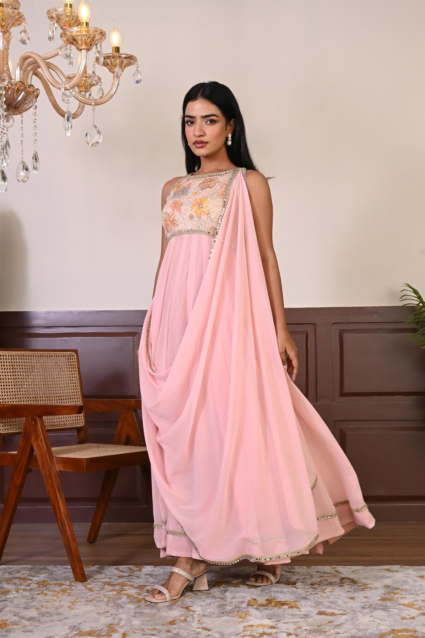 Hrida georgette gown