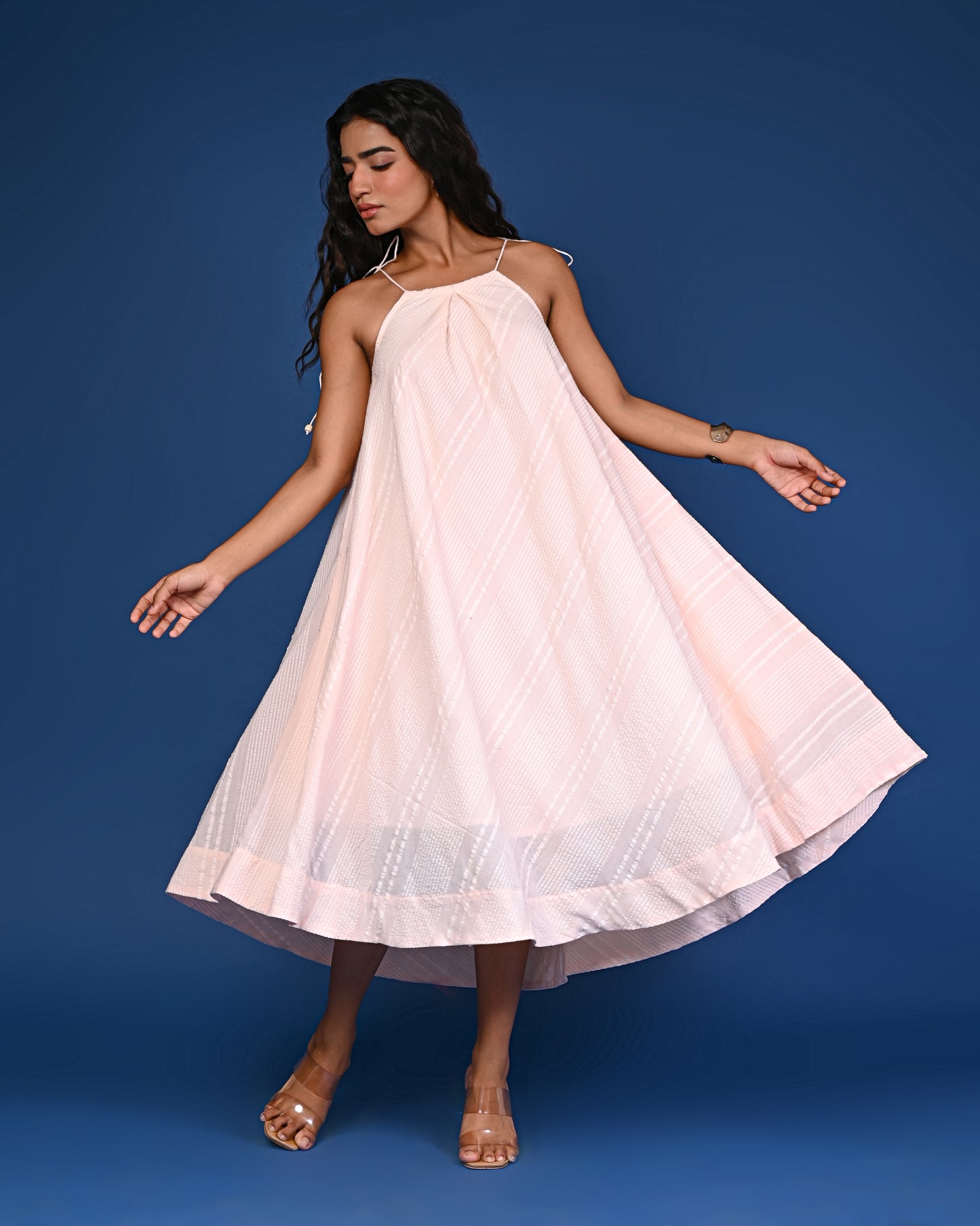 Cosmos Cotton Dress