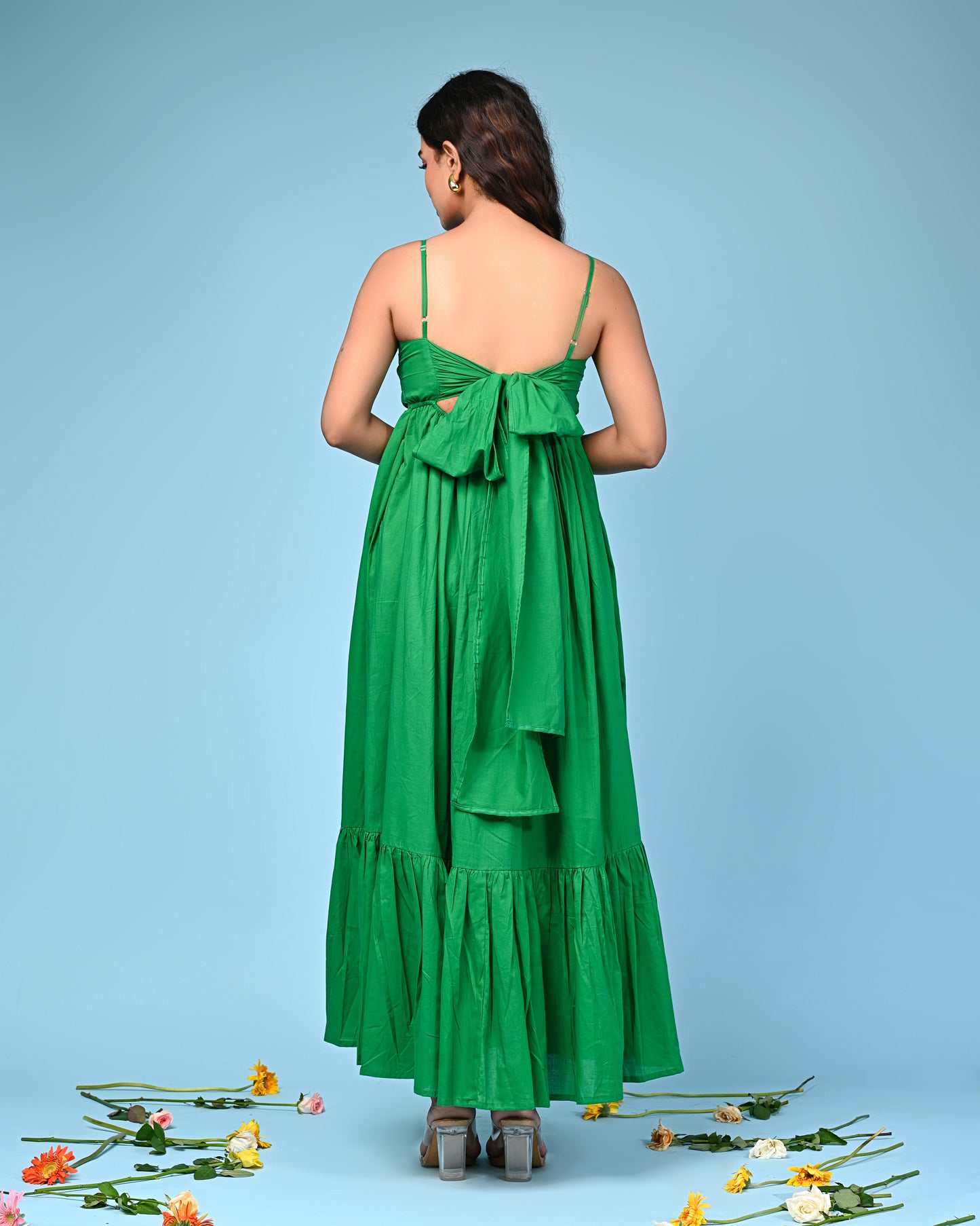 Hosta Cotton Dress