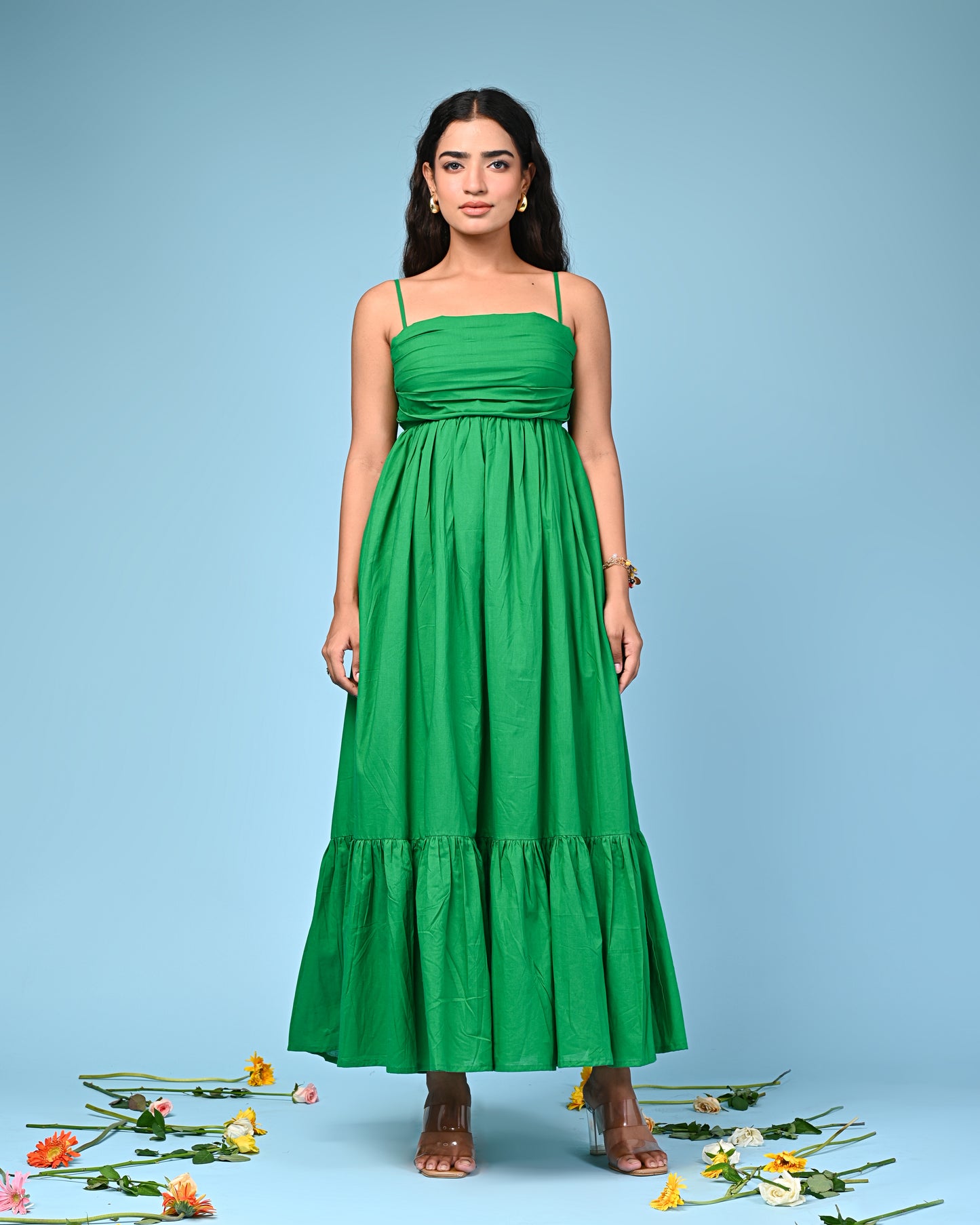 Hosta Cotton Dress