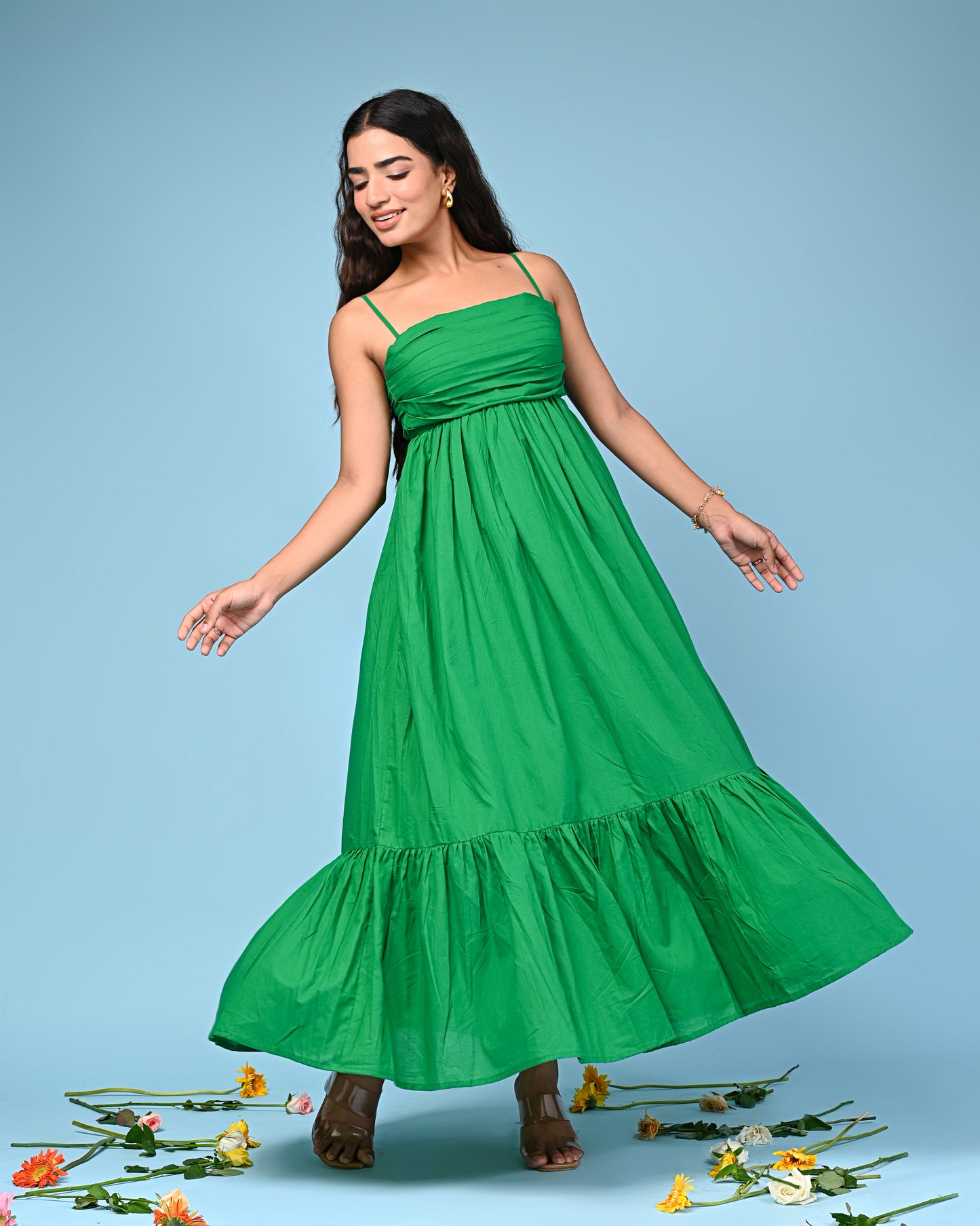 Hosta Cotton Dress