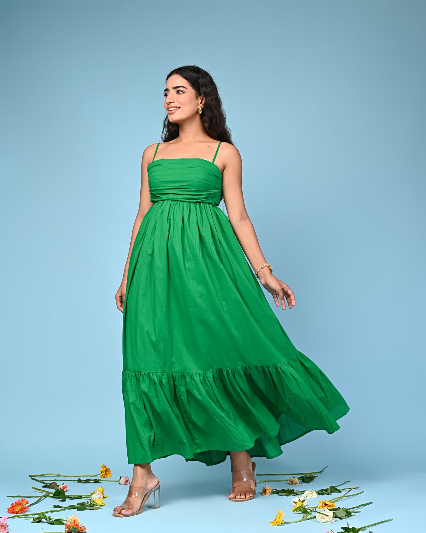 Hosta Cotton Dress
