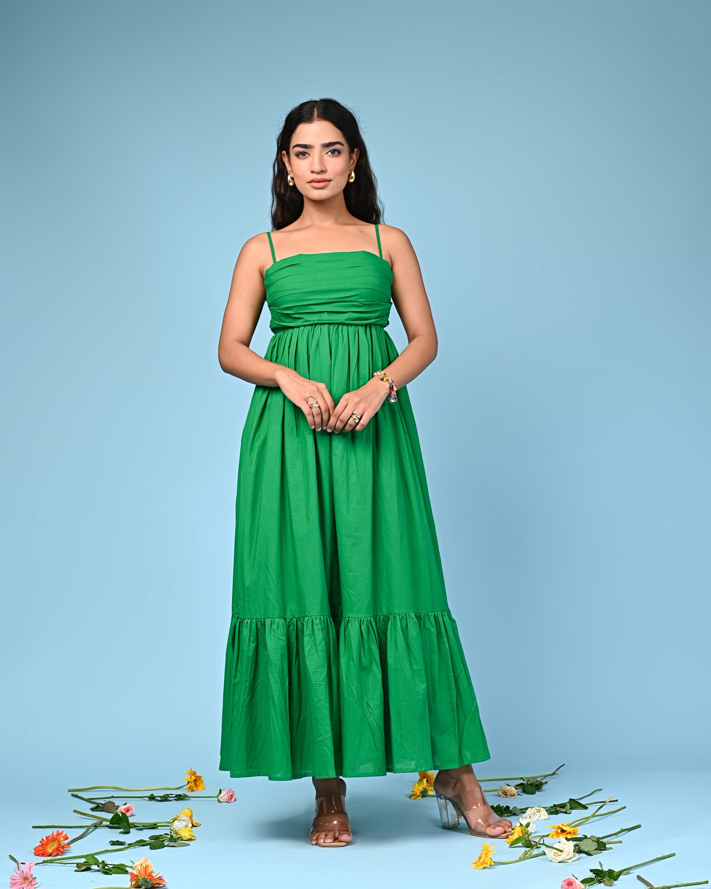 Hosta Cotton Dress