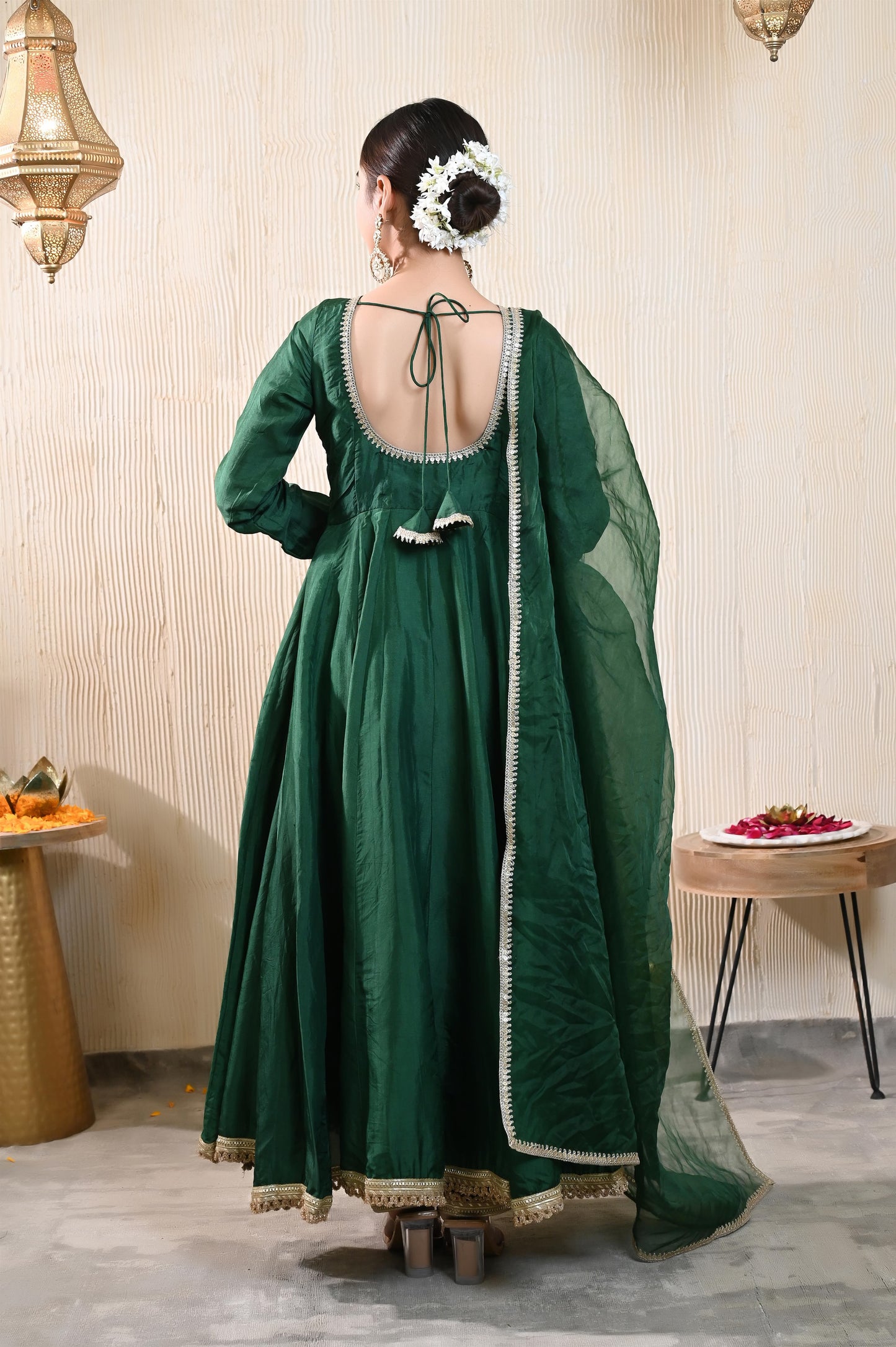 Anvika silk anarkali set