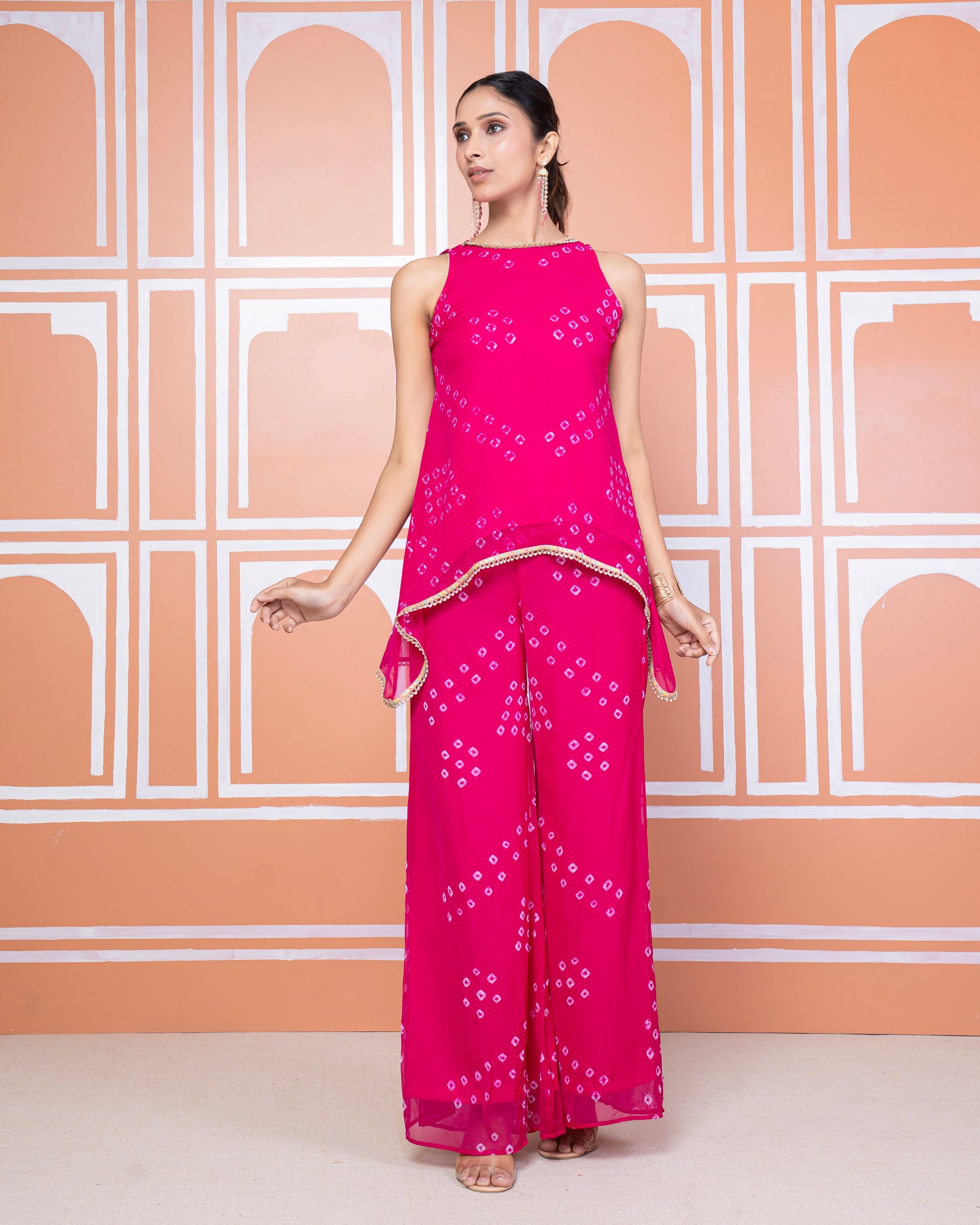Alia chiffon coord set