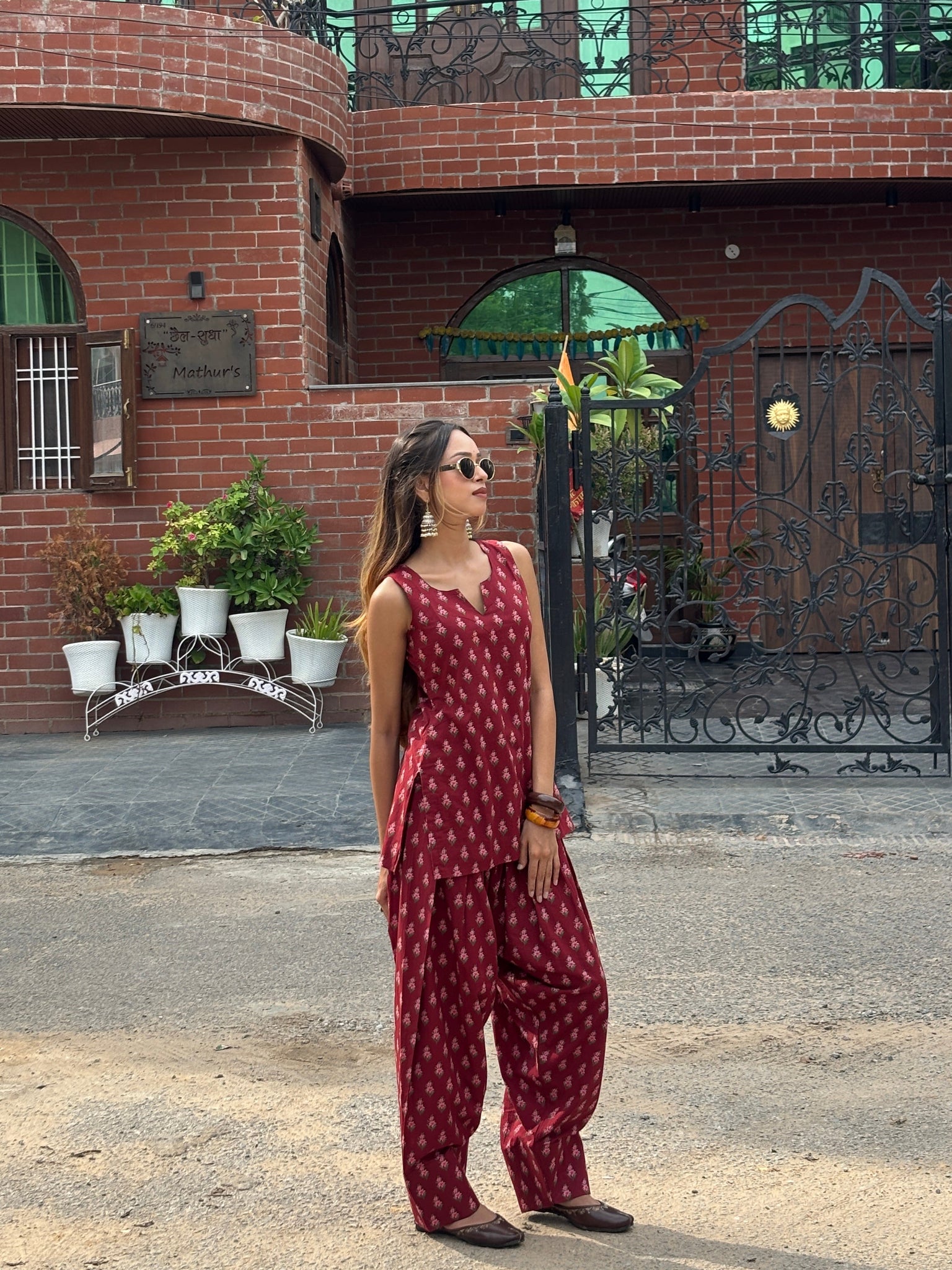 Mugdha farshi salwar set