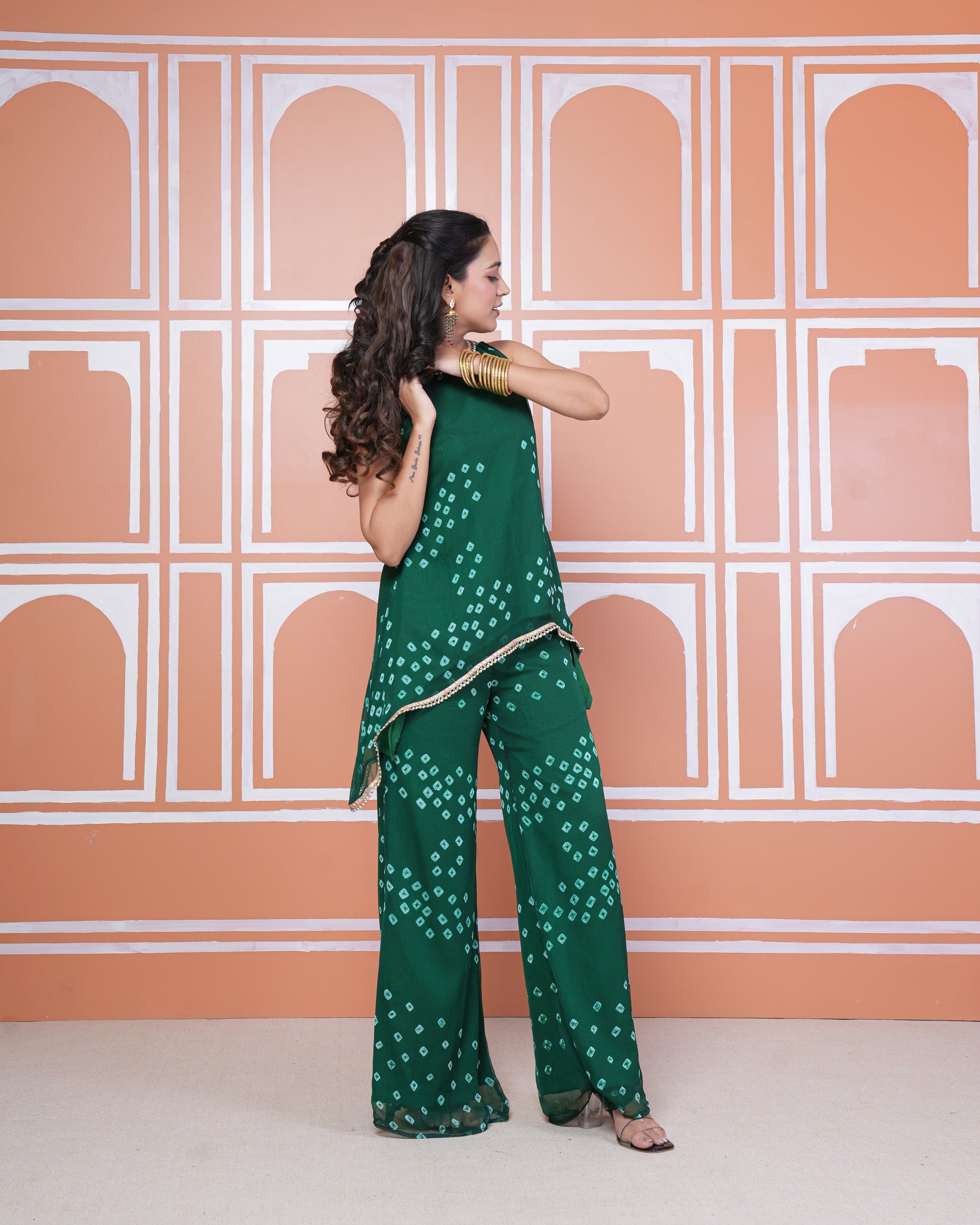 Kriti chiffon coord set