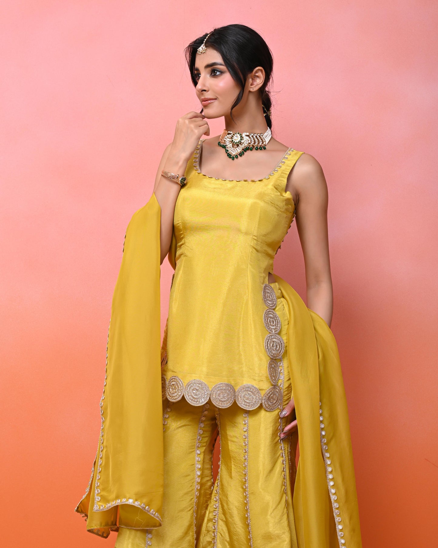 Srishti Cosmo Sharara Set