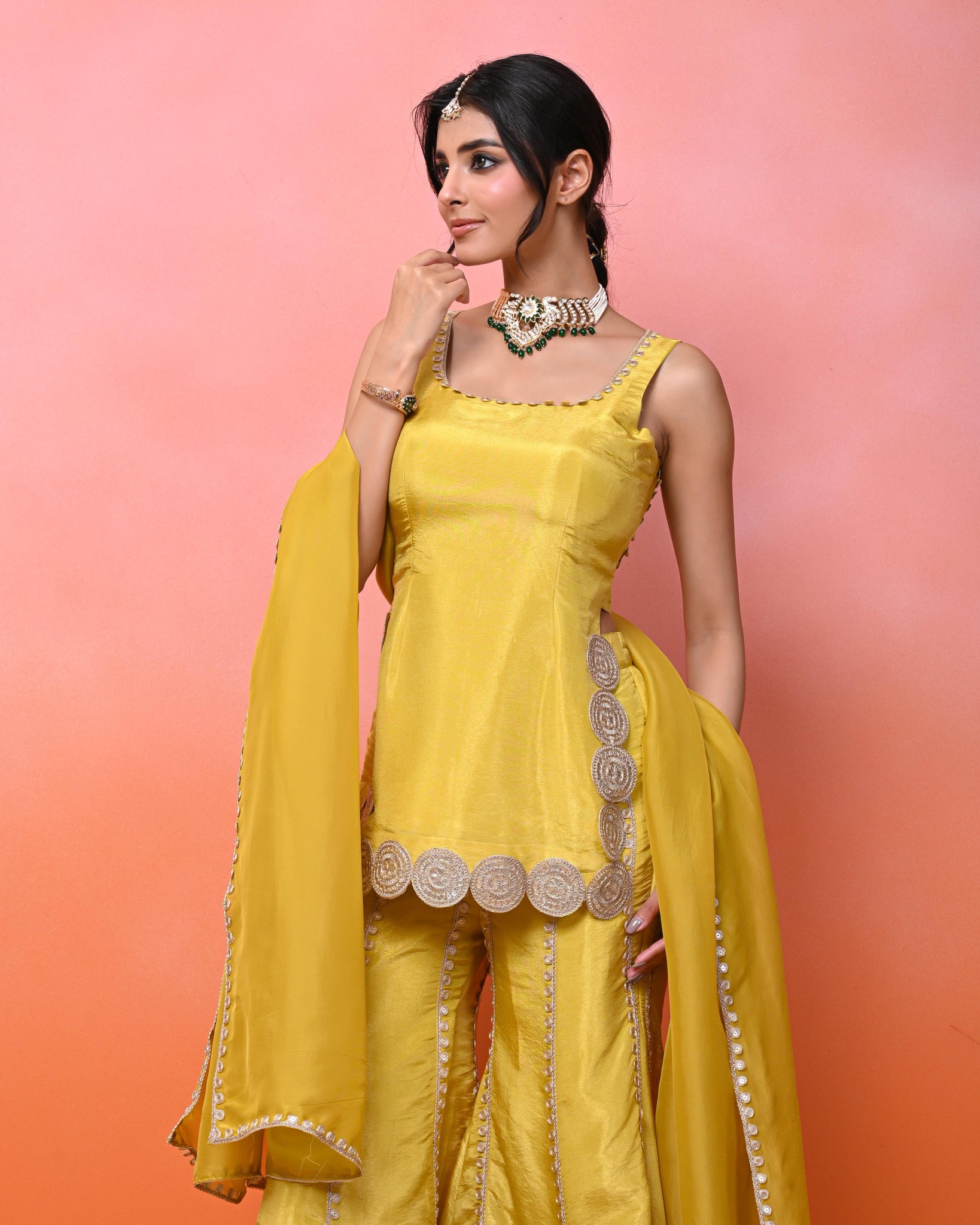 Srishti Cosmo Sharara Set