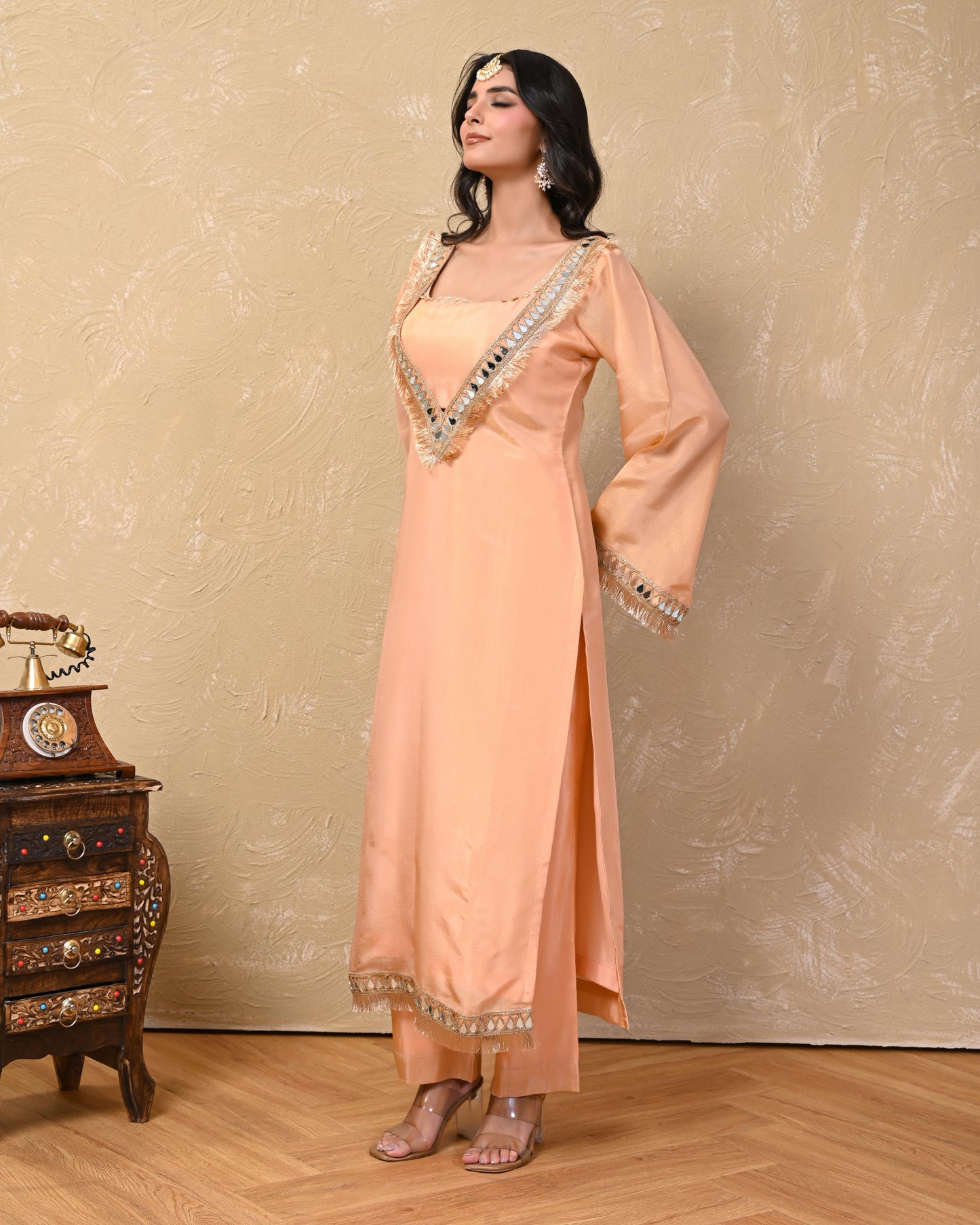 Khushi Cosmo Aaina Kurta Set