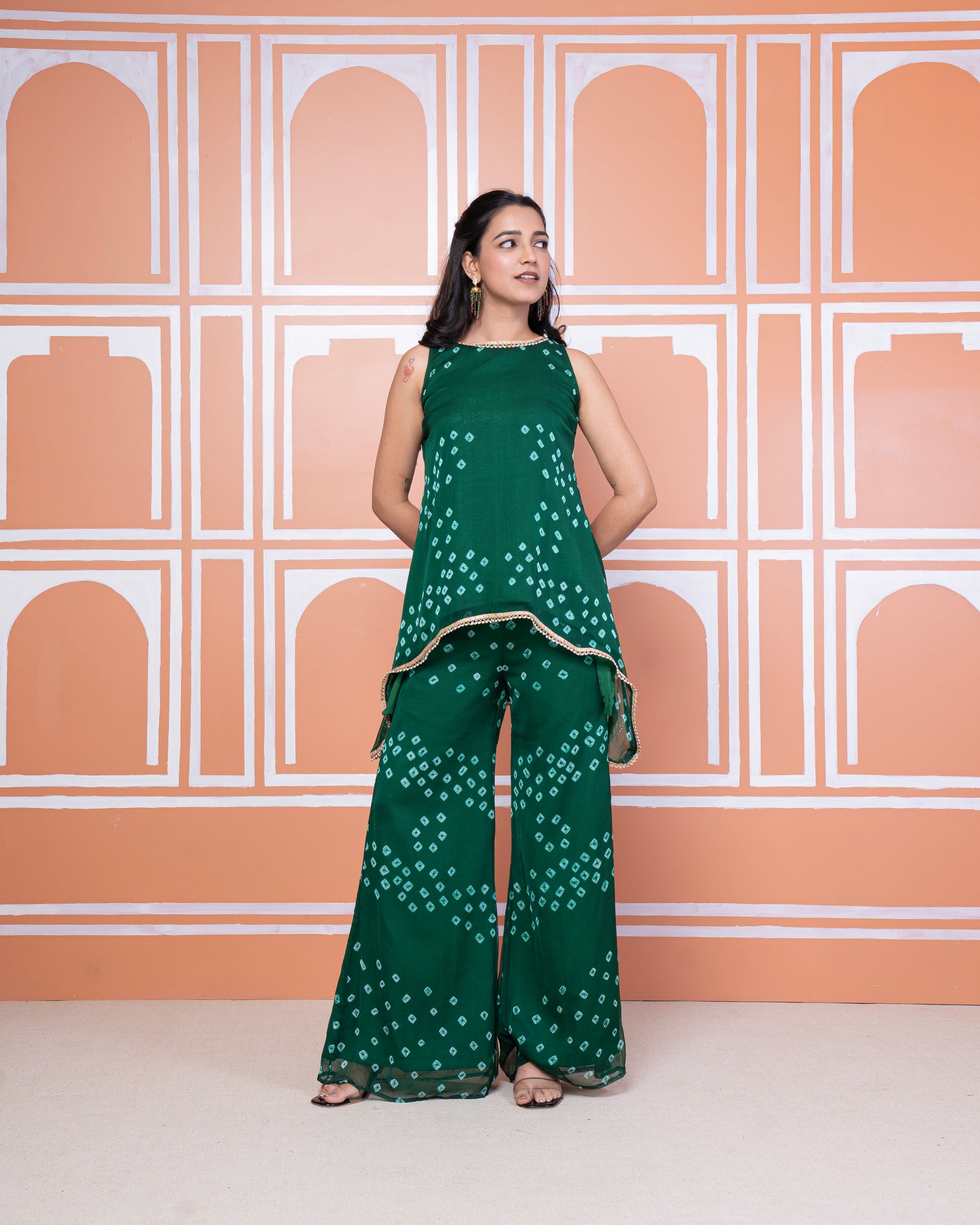 Kriti chiffon coord set
