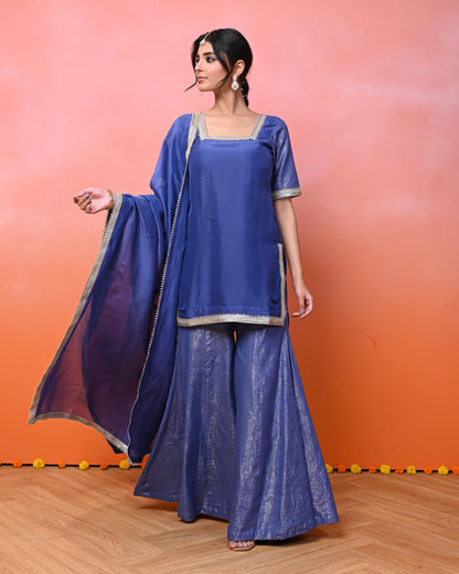 Gunjan Lurex Sharara Set