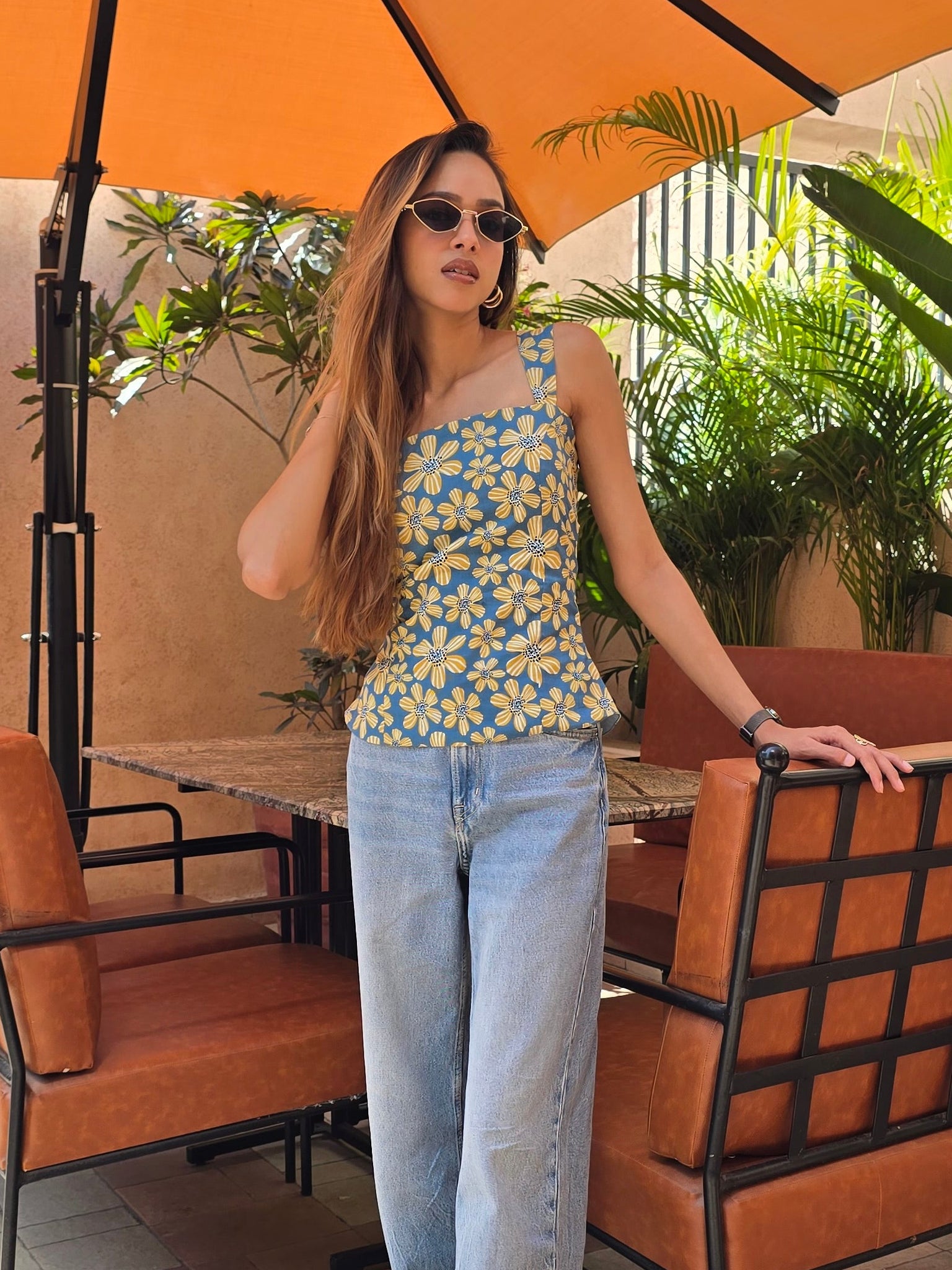 Shruti cotton corset top