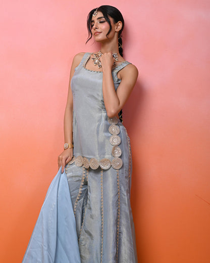 Manya Cosmo Sharara Set