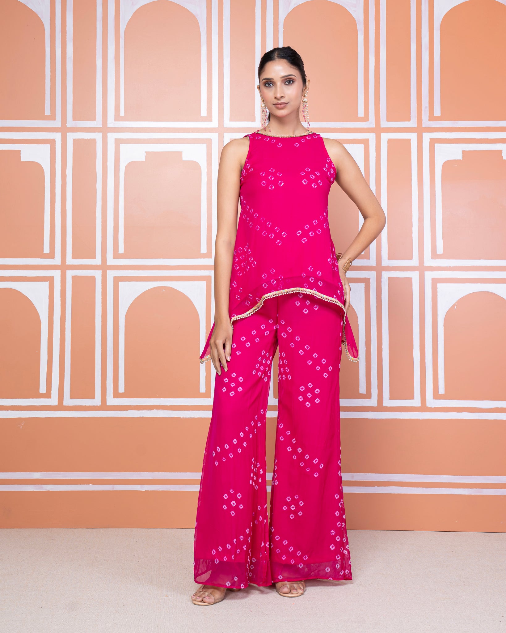 Alia chiffon coord set