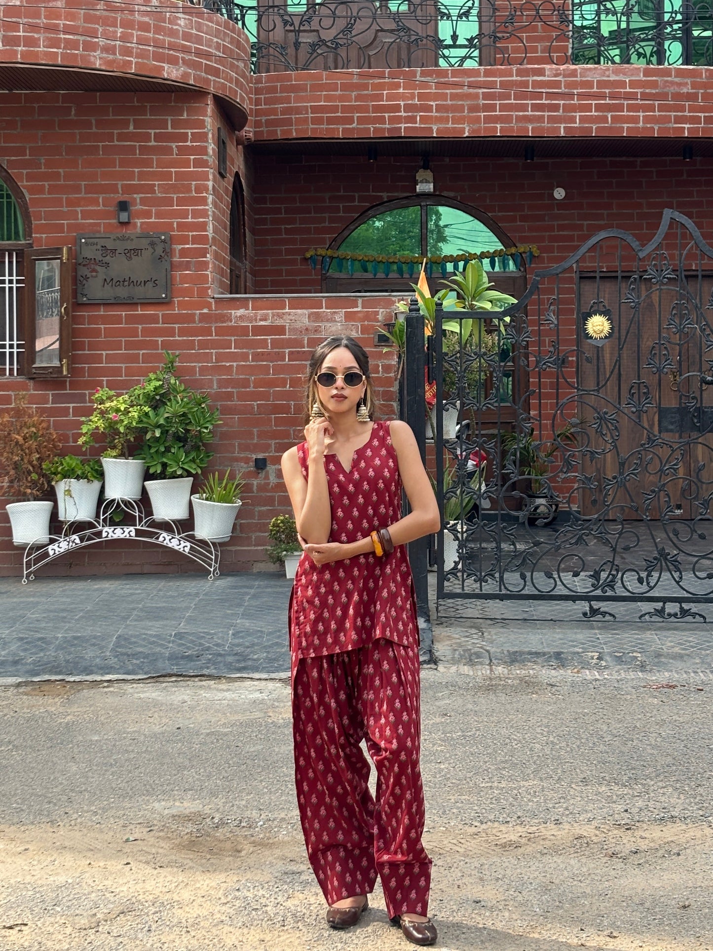 Mugdha farshi salwar set
