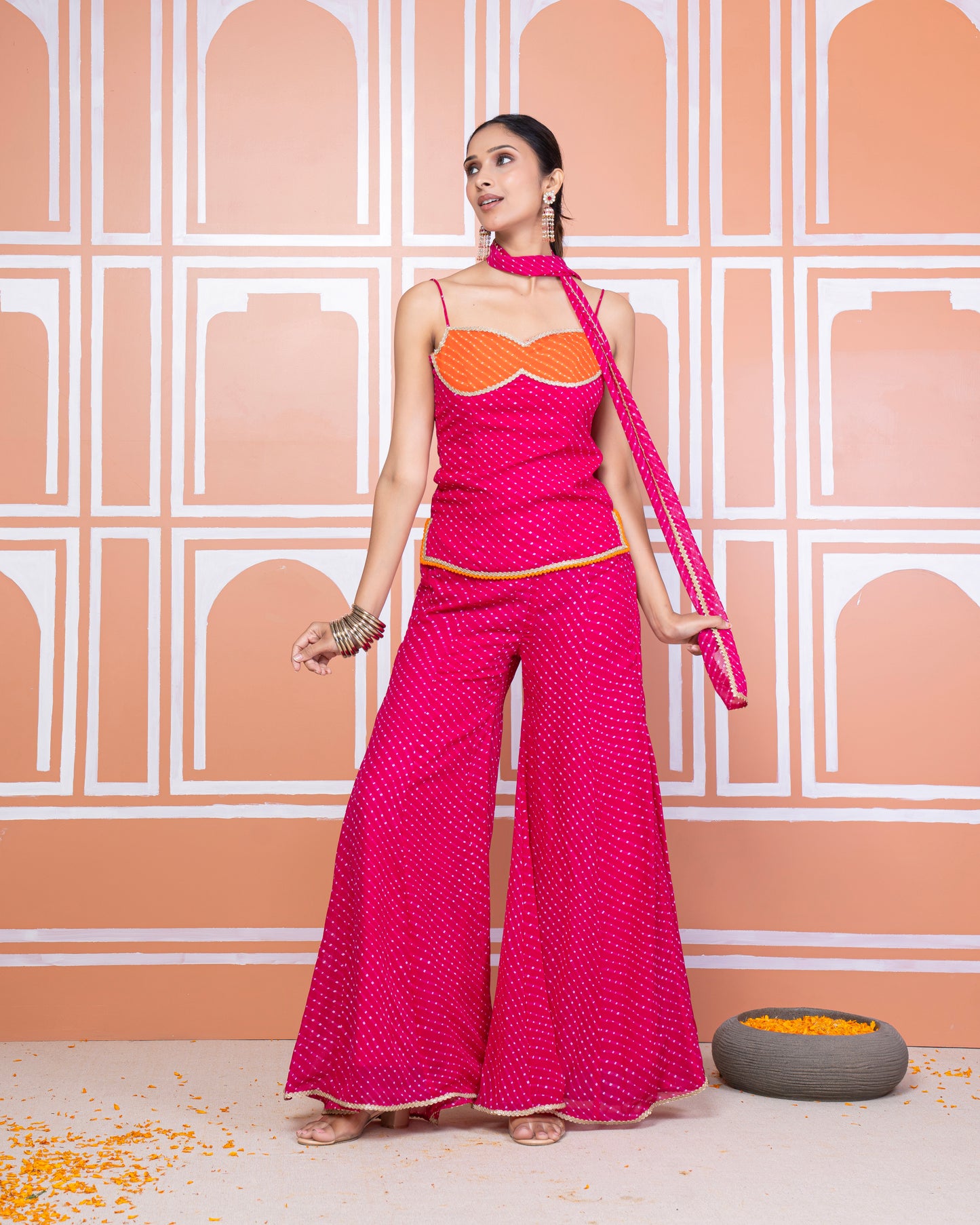 Sunaina lehariya sharara set