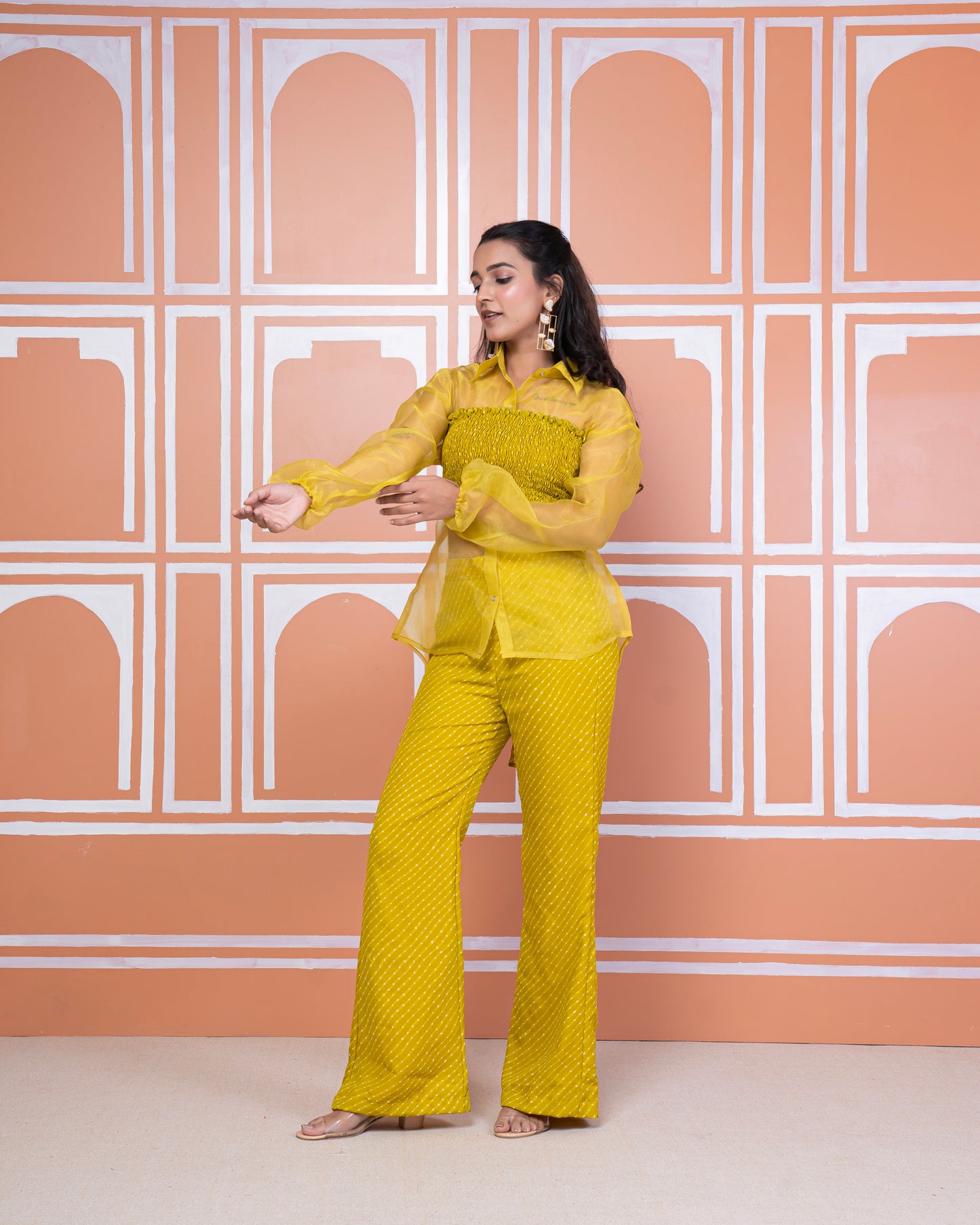 Nupur lehariya coord set