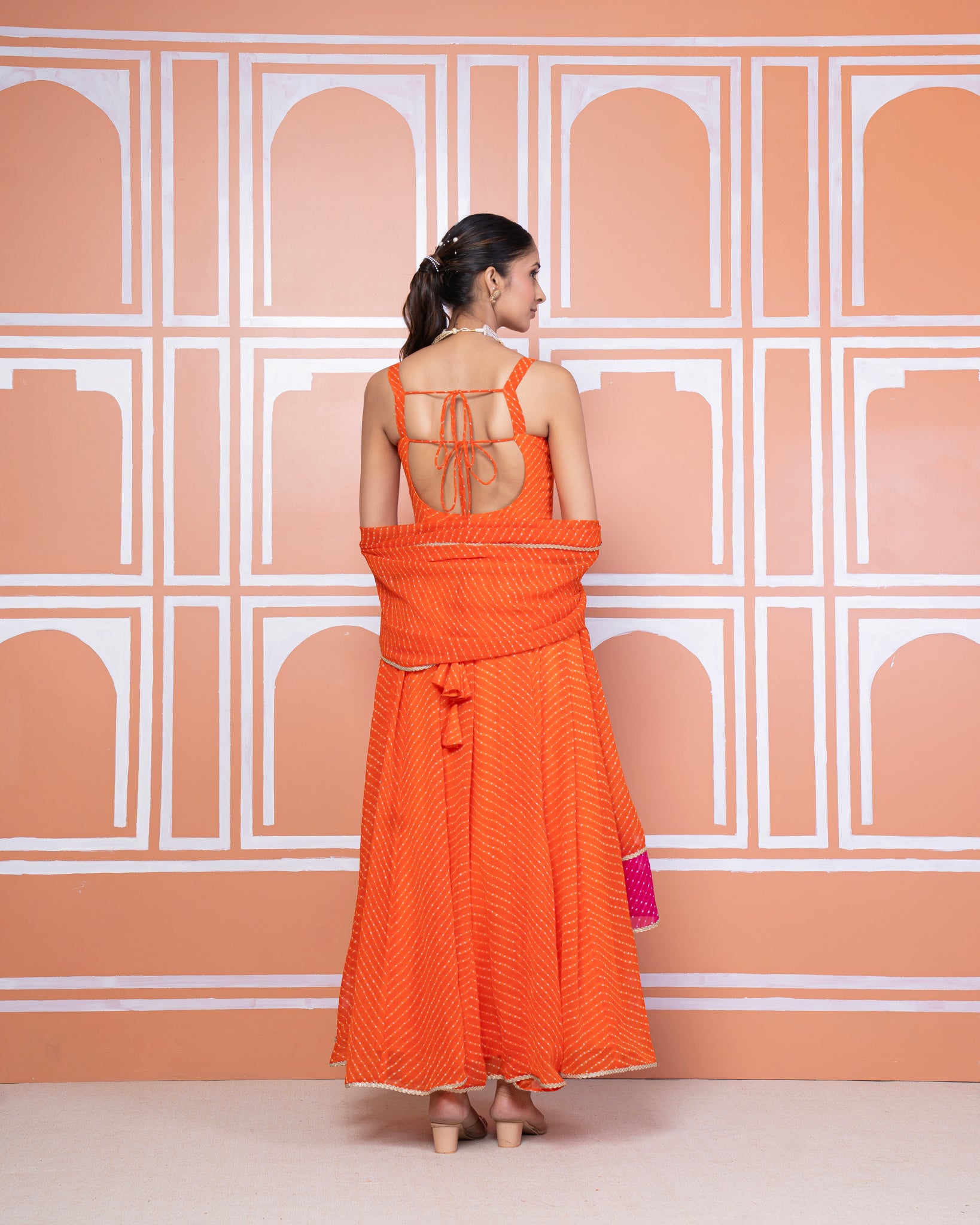 Aastha lehariya anarkali set