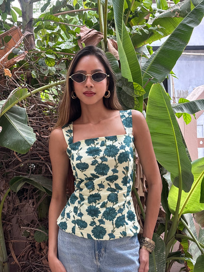 Avani cotton corset top