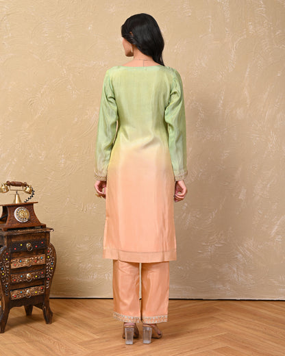 Mishti Cosmo Ombre Kurta Set