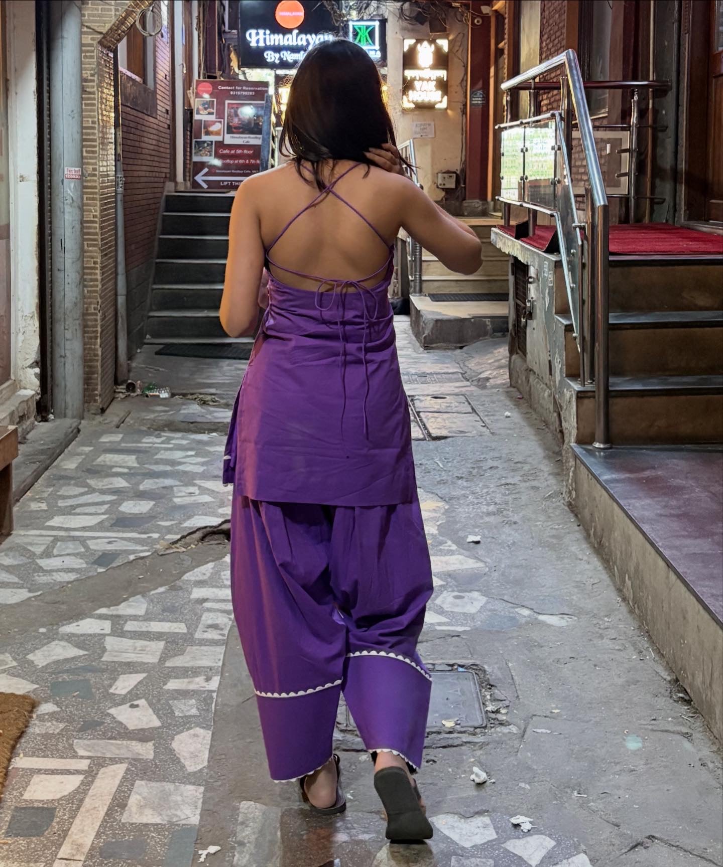 Meet halter neck kurta set