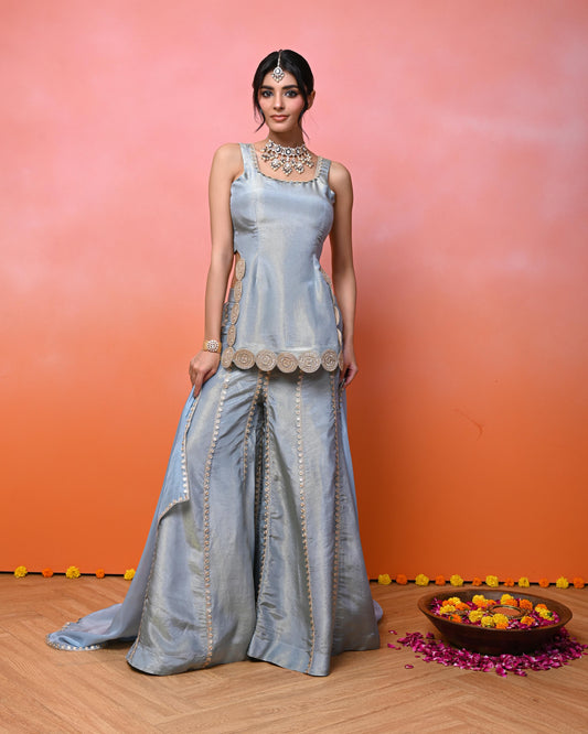 Manya Cosmo Sharara Set