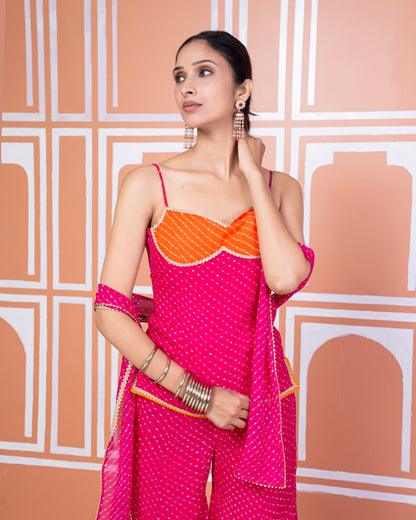 Sunaina lehariya sharara set