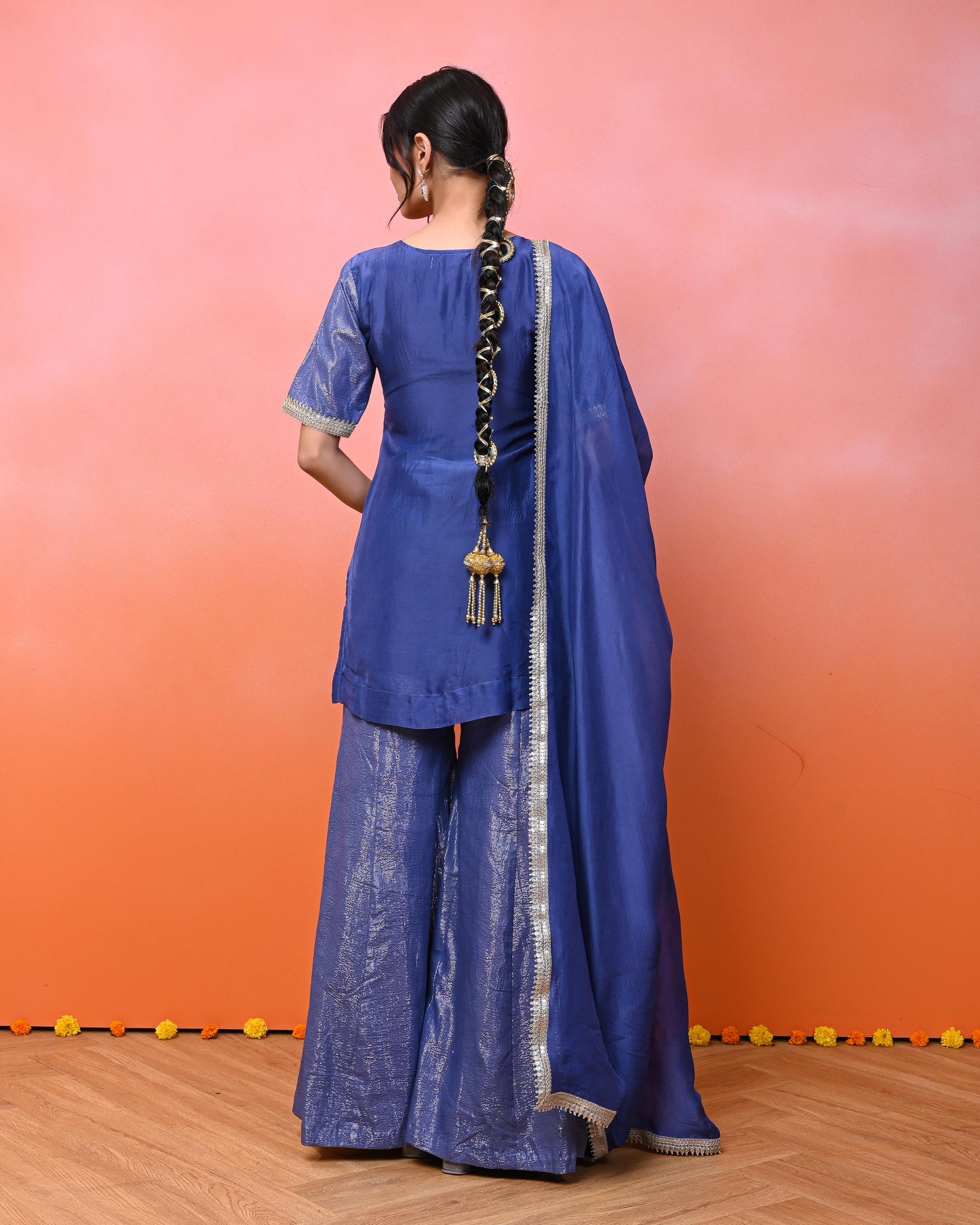 Gunjan Lurex Sharara Set