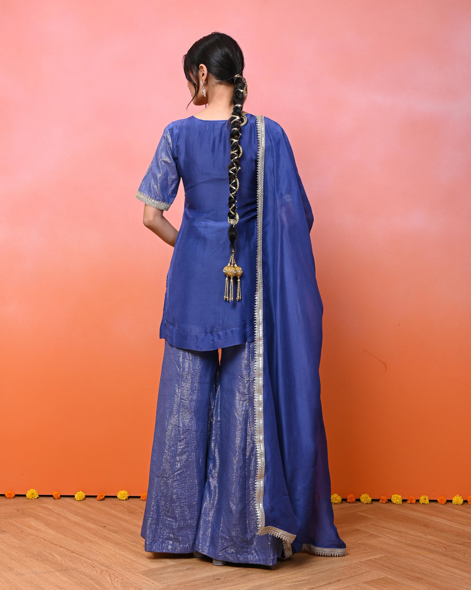 Gunjan Lurex Sharara Set