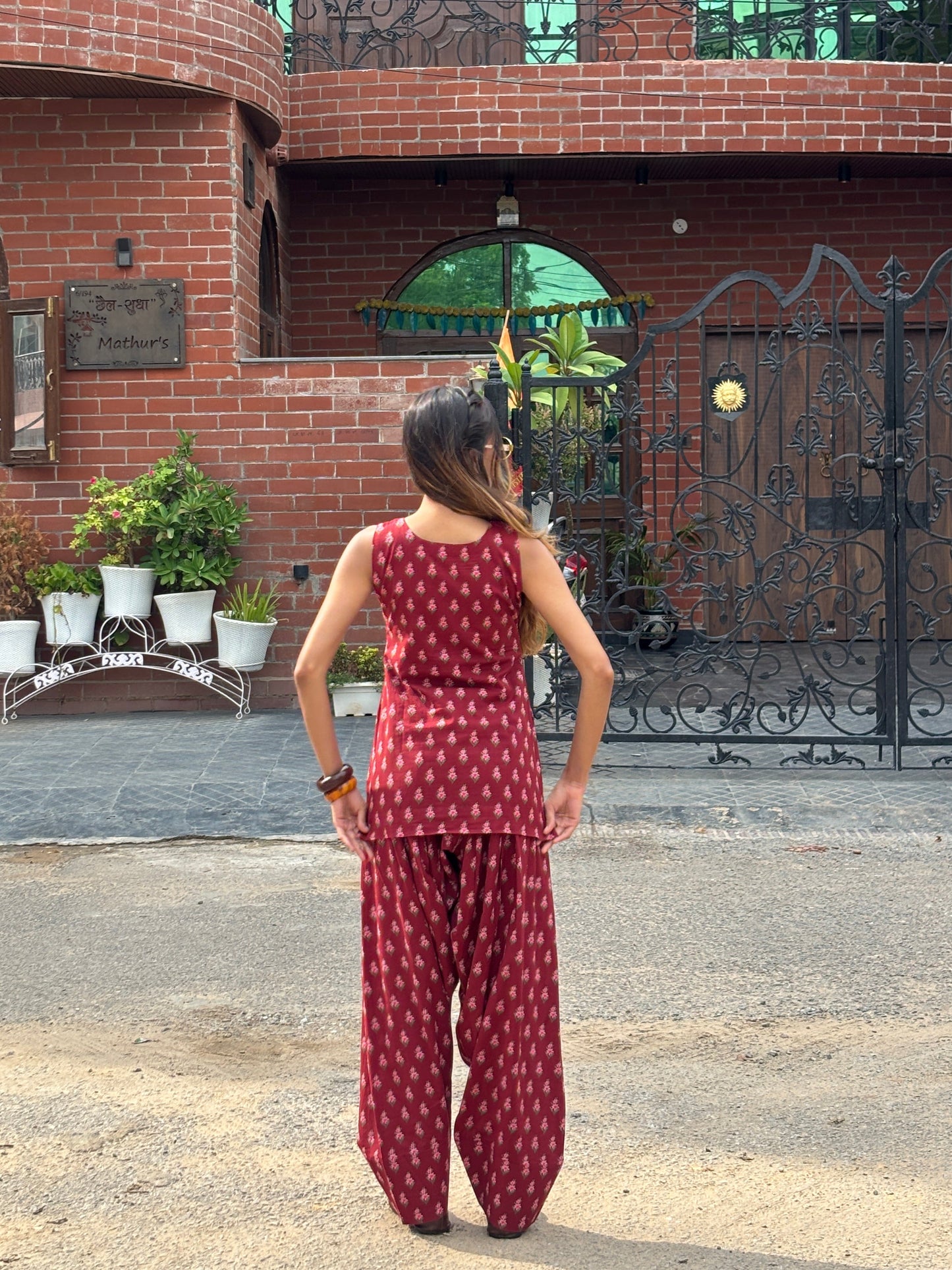 Mugdha farshi salwar set