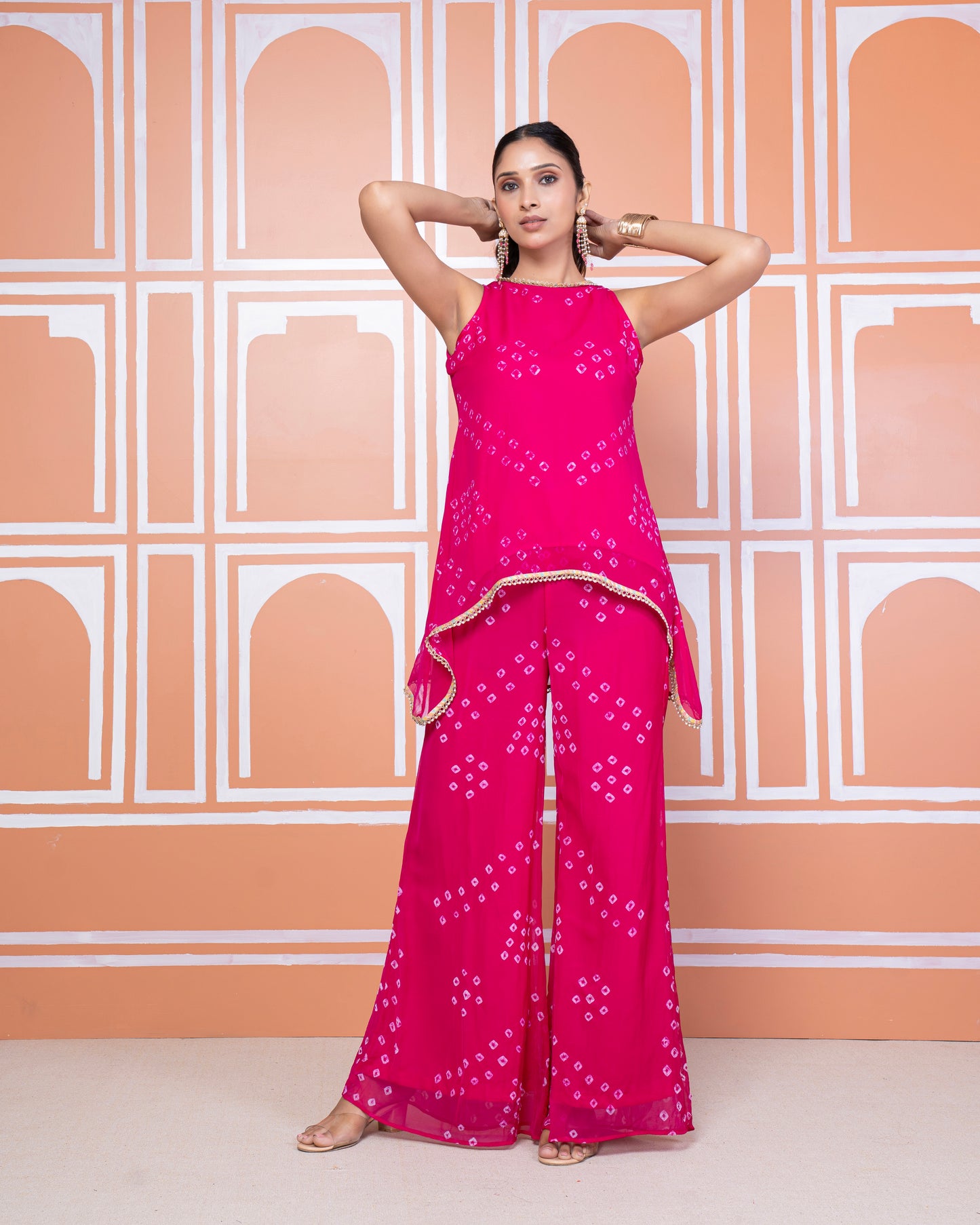 Alia chiffon coord set