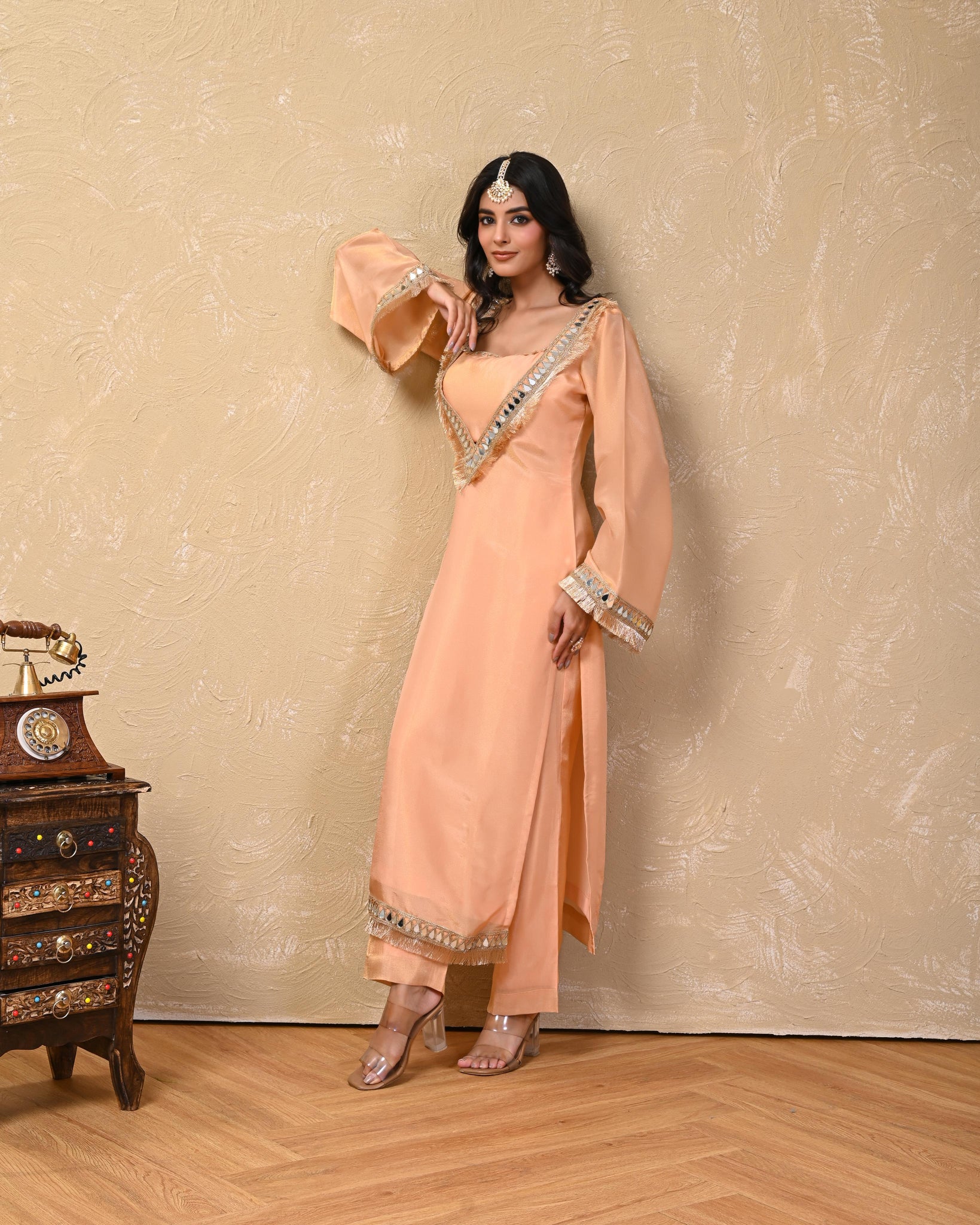Khushi Cosmo Aaina Kurta Set