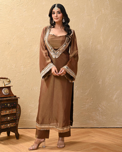 Hitakshi Cosmo Aaina Kurta Set