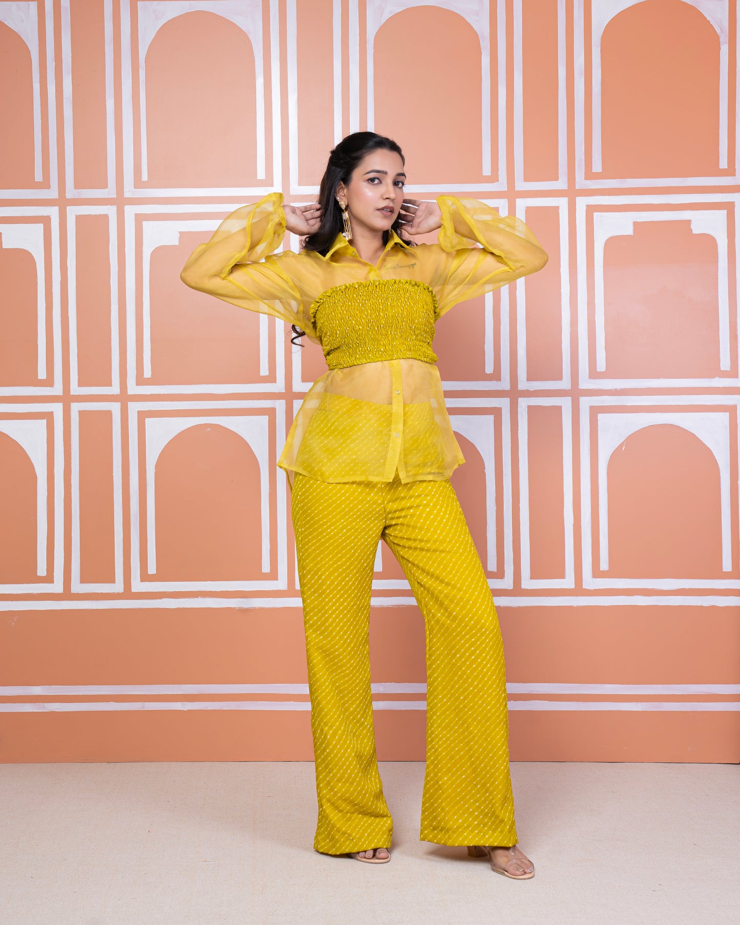 Nupur lehariya coord set