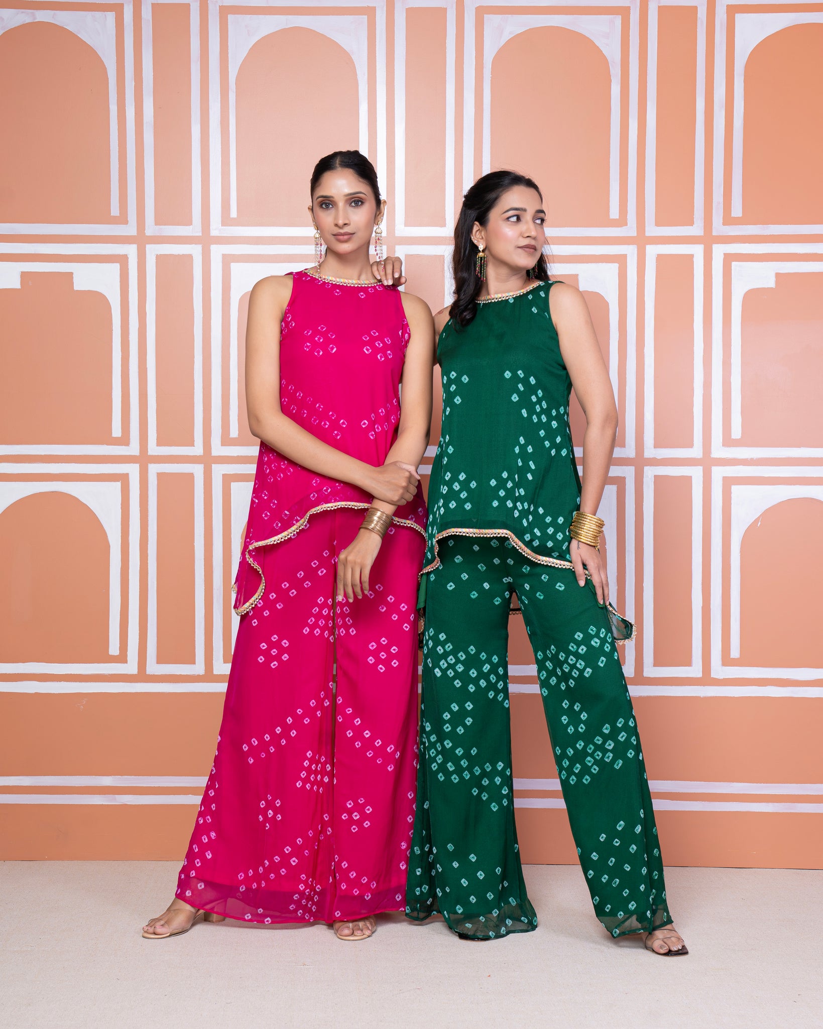 Kriti chiffon coord set