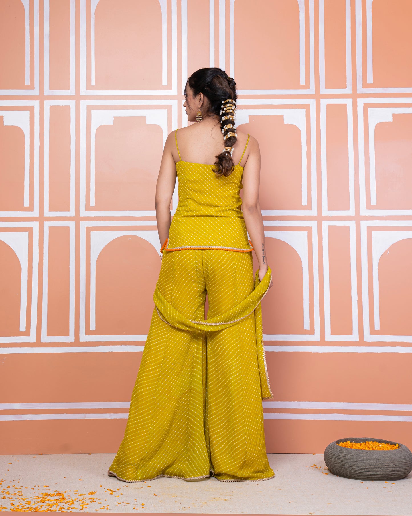 Rakul lehariya sharara set