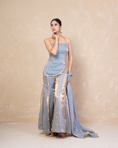 Shararat Silk Sharara Set