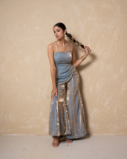 Shararat Silk Sharara Set