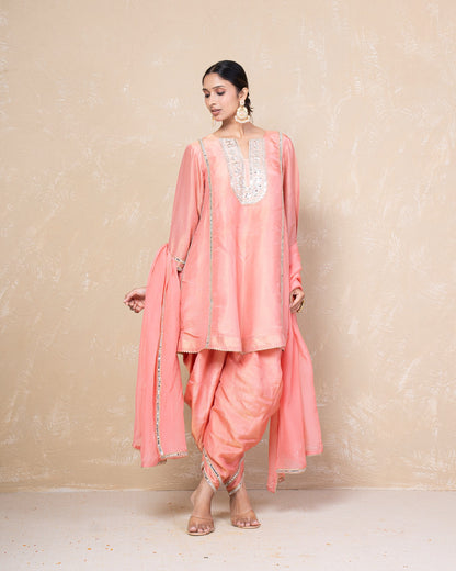 Nimrat Cosmo Mirrorwork Dhoti Set