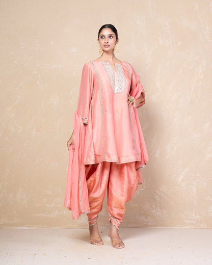 Nimrat Cosmo Mirrorwork Dhoti Set