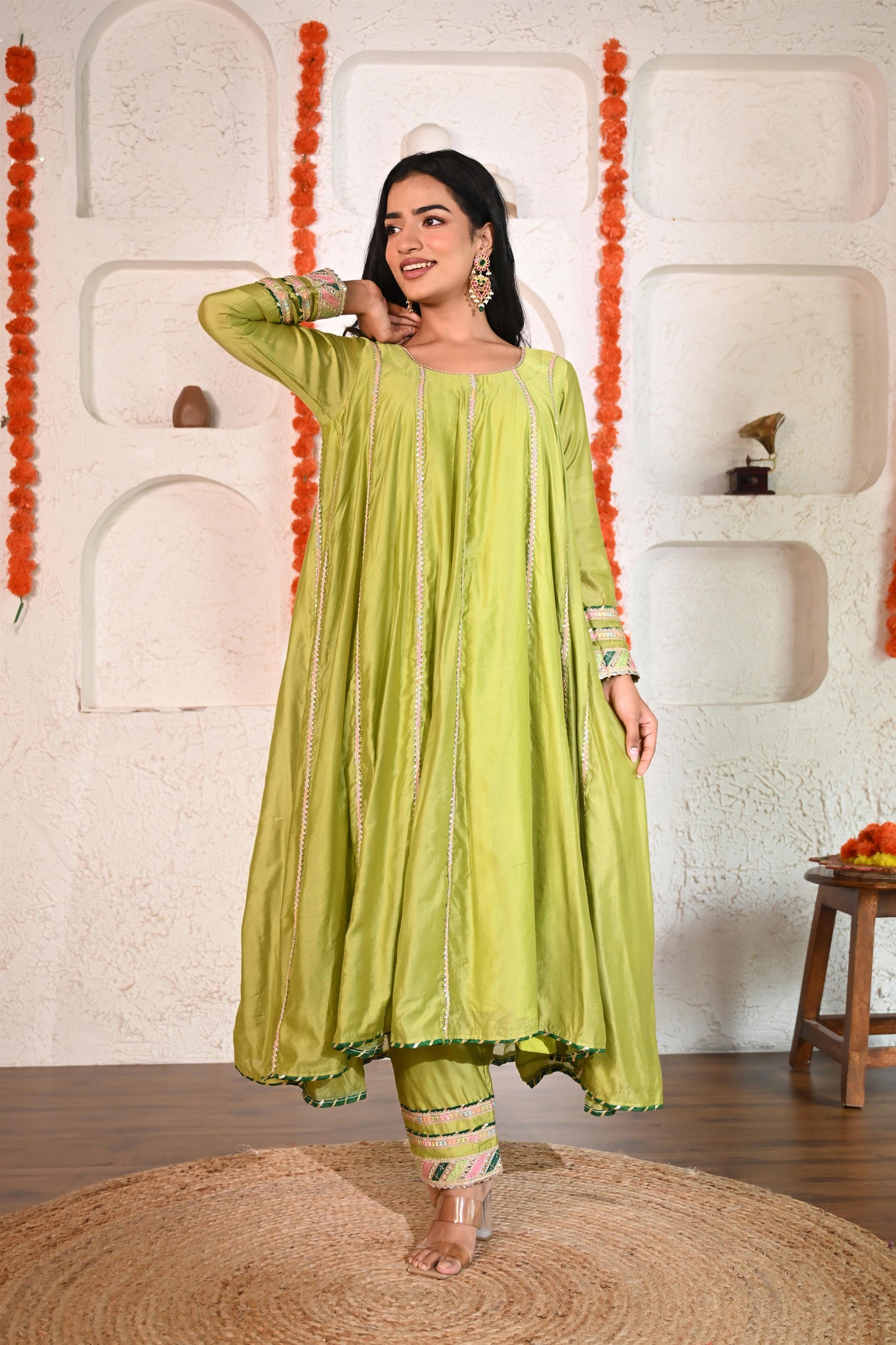 Nitara chanderi suit set