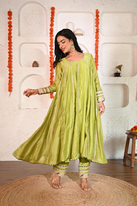 Nitara chanderi suit set