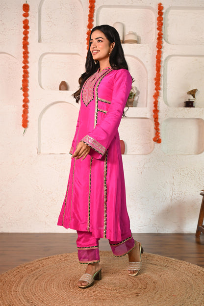 Gunita silk suit set