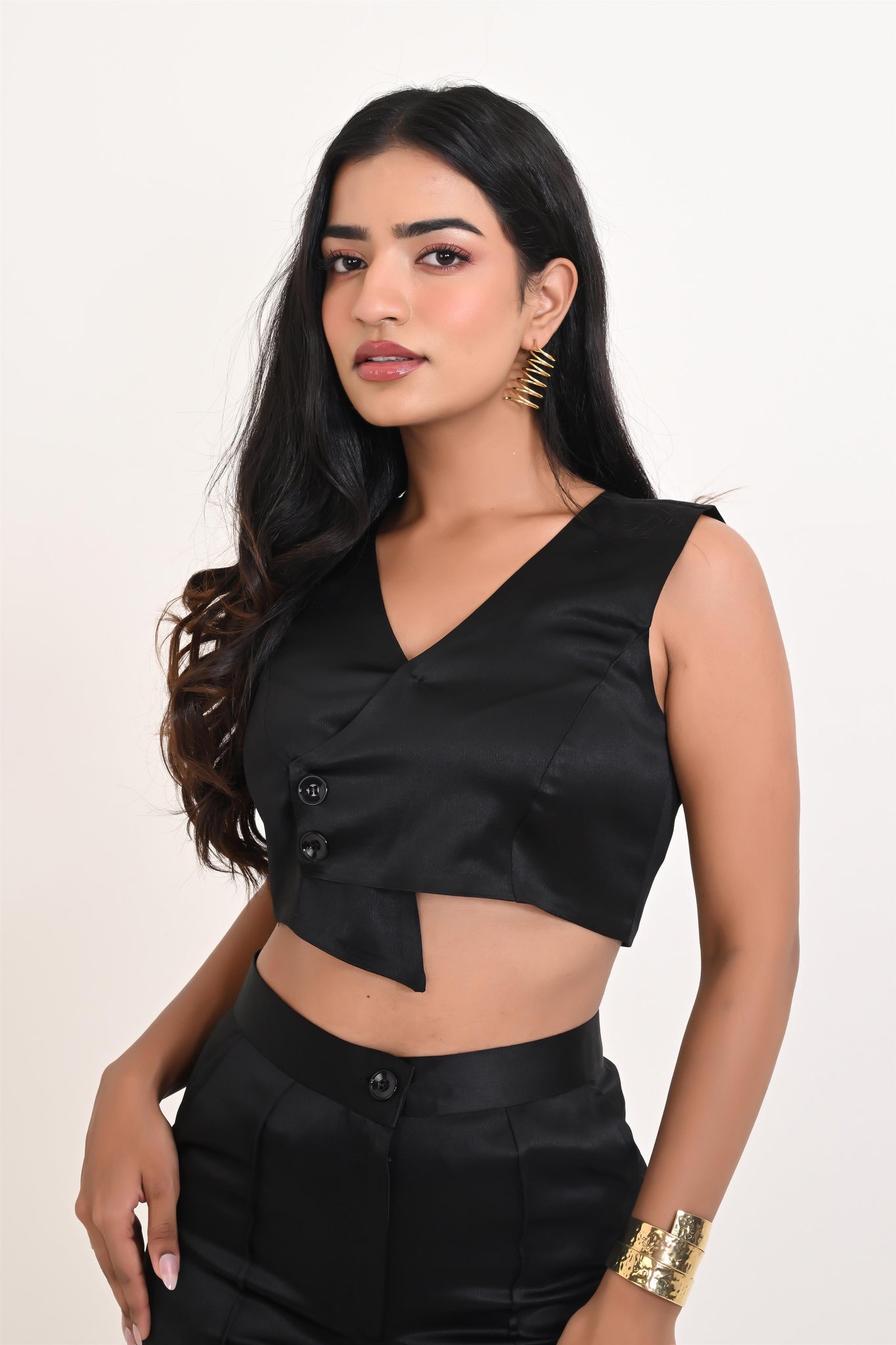 Vogue satin co-ord set