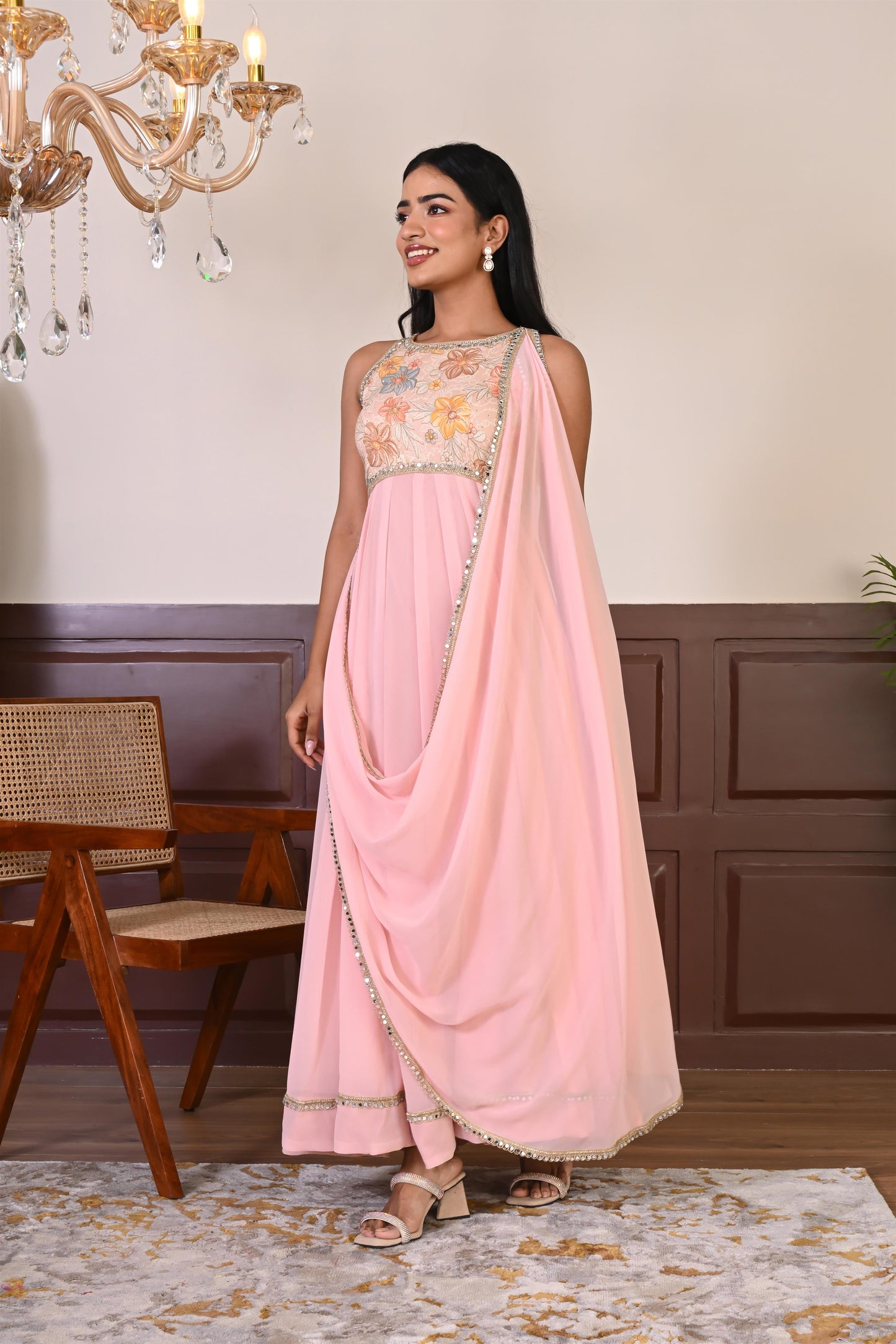 Hrida georgette gown