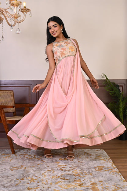 Hrida georgette gown