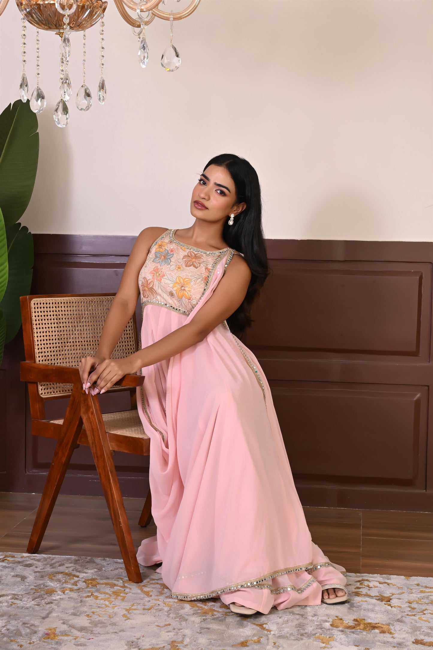 Hrida georgette gown