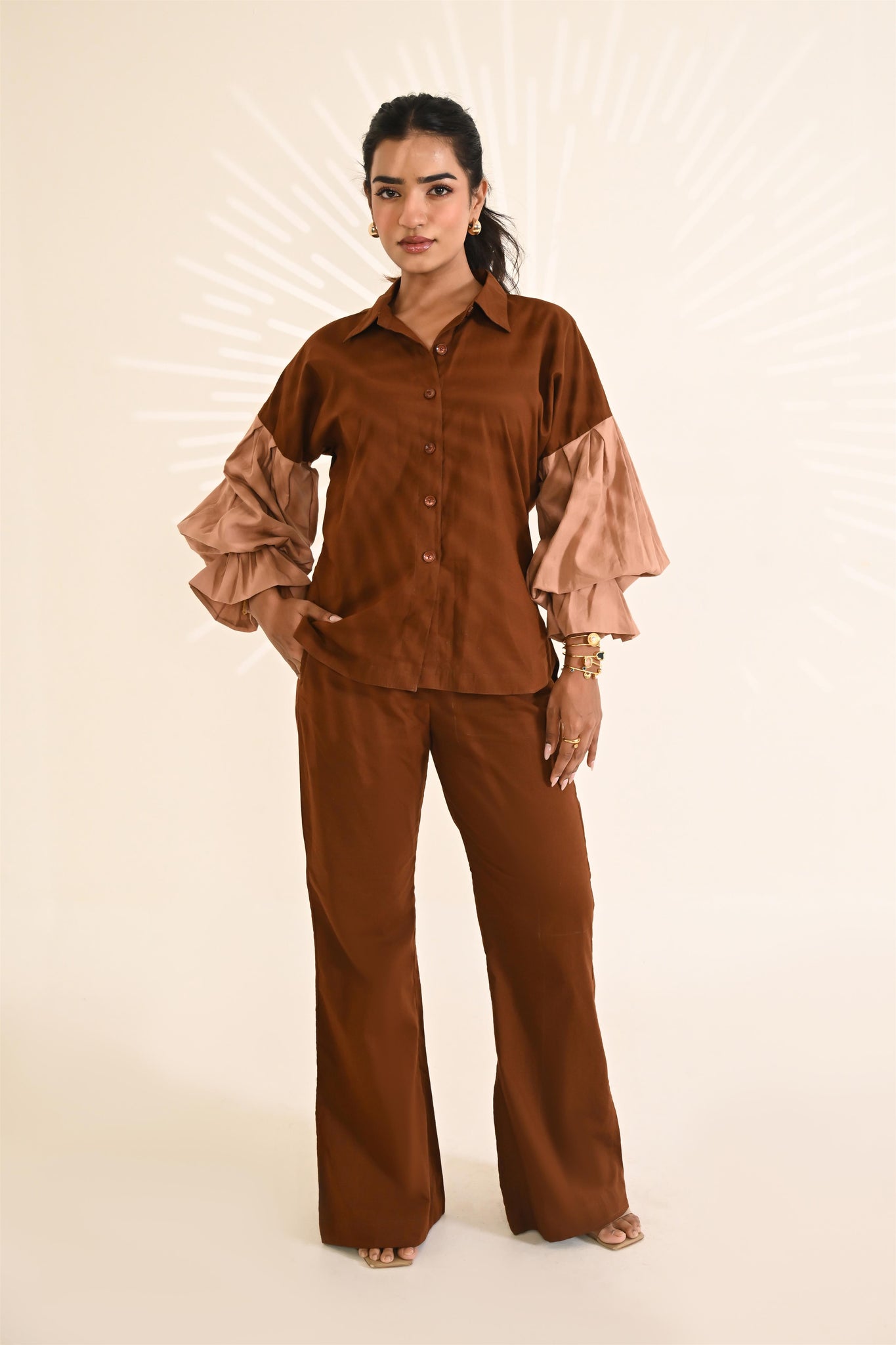Ember cotton co-ord set